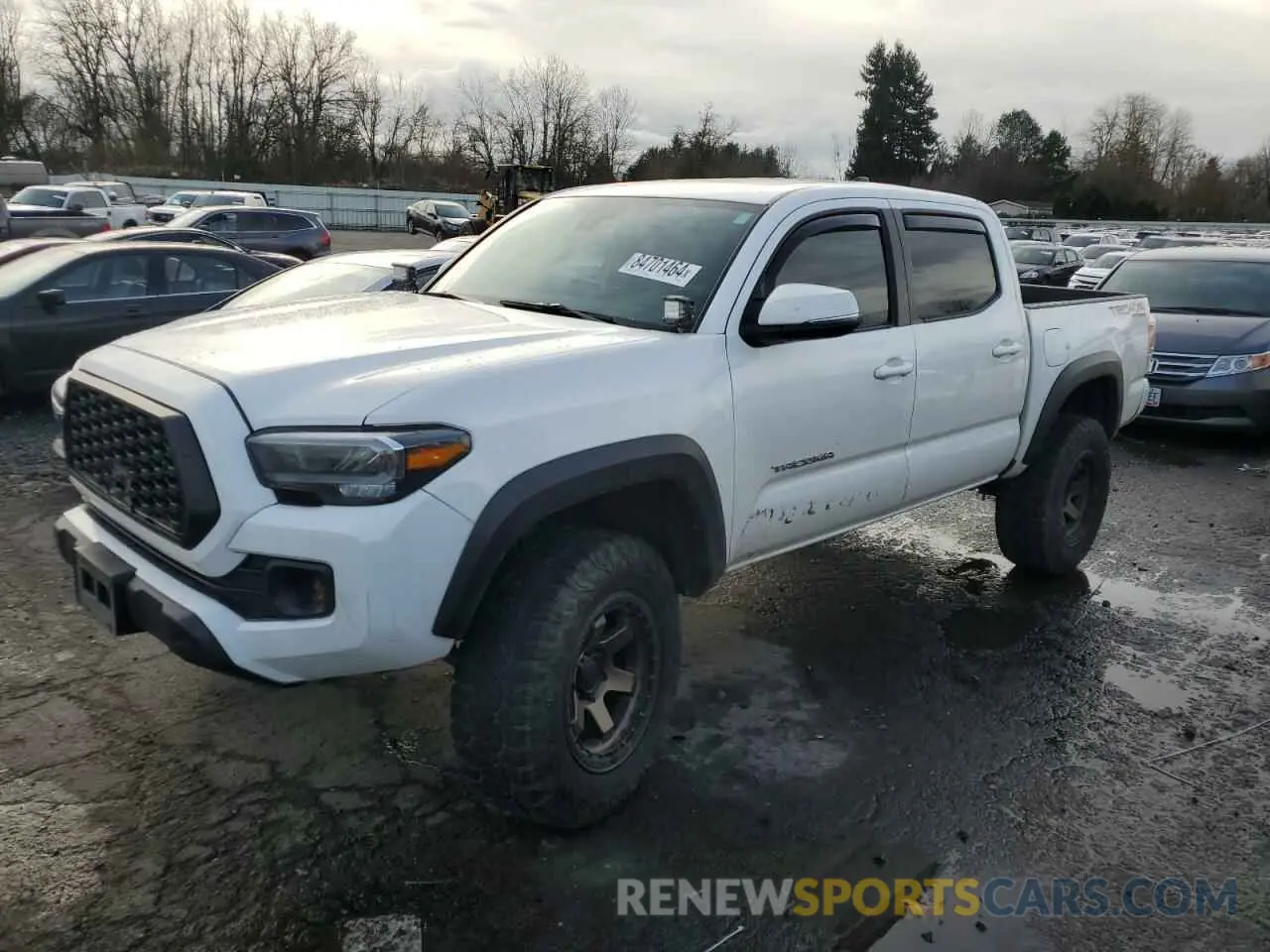 1 Photograph of a damaged car 3TYCZ5AN7MT049987 TOYOTA TACOMA 2021