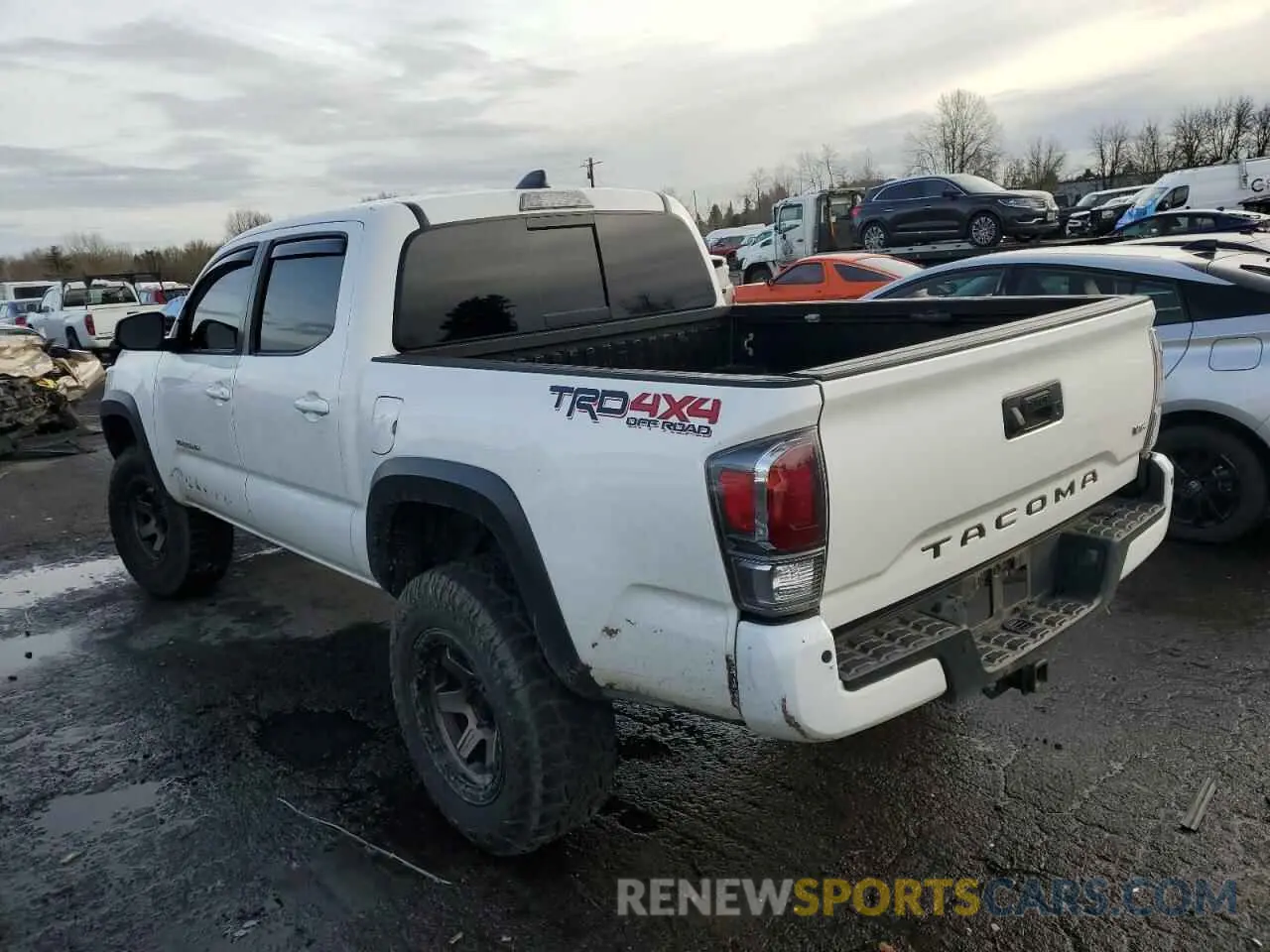2 Photograph of a damaged car 3TYCZ5AN7MT049987 TOYOTA TACOMA 2021