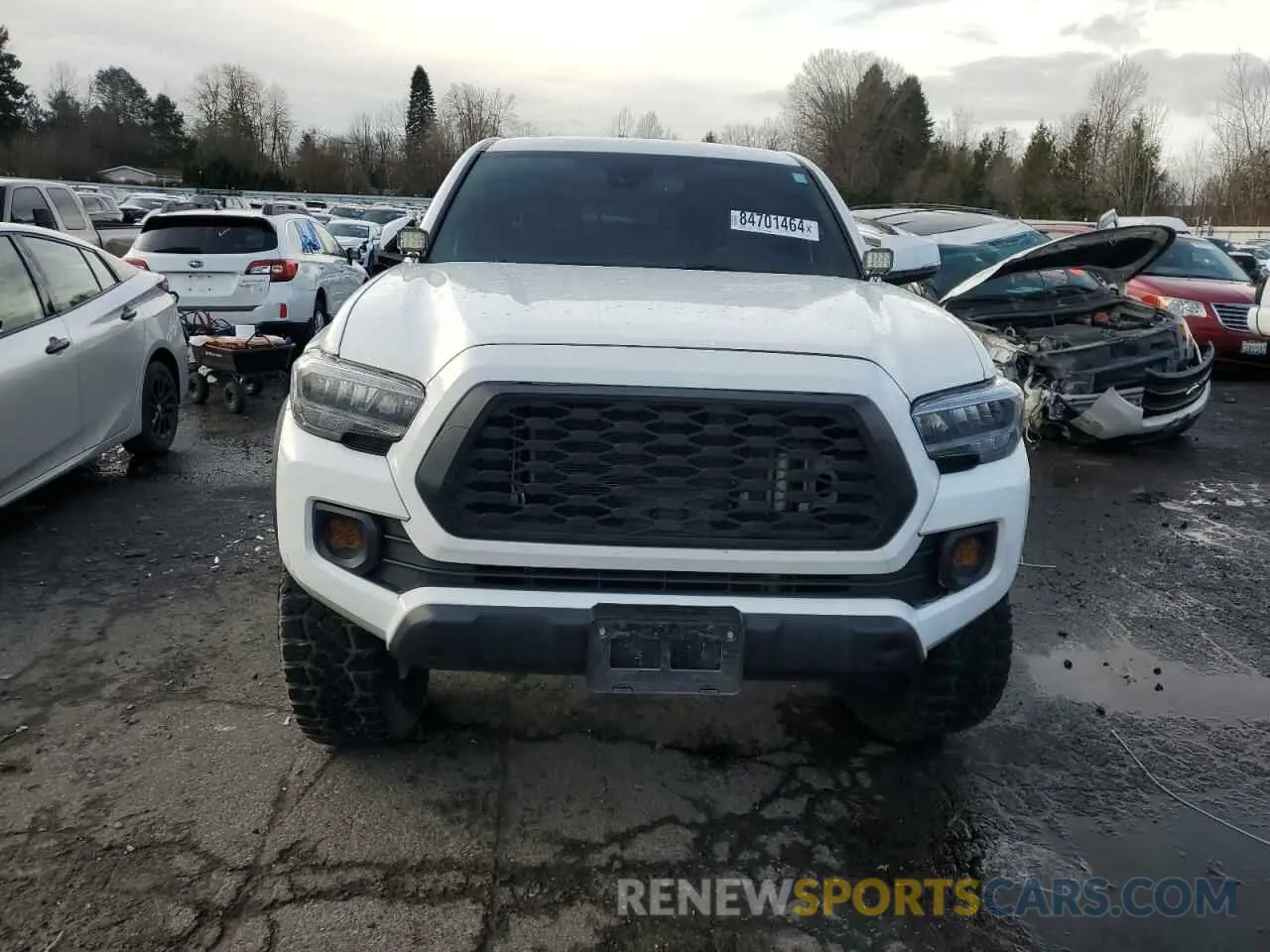 5 Photograph of a damaged car 3TYCZ5AN7MT049987 TOYOTA TACOMA 2021