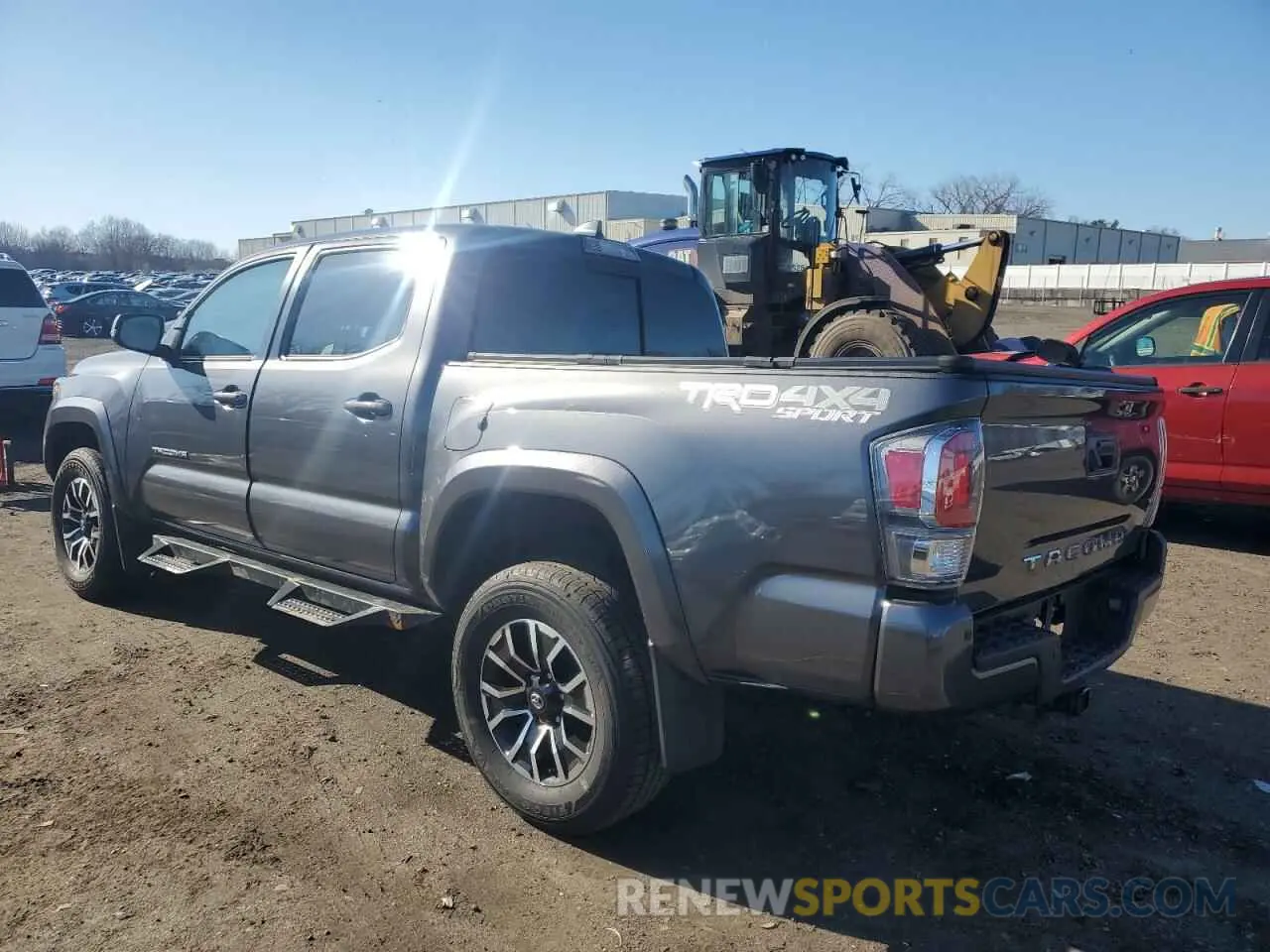 2 Photograph of a damaged car 3TYCZ5AN8MT024130 TOYOTA TACOMA 2021