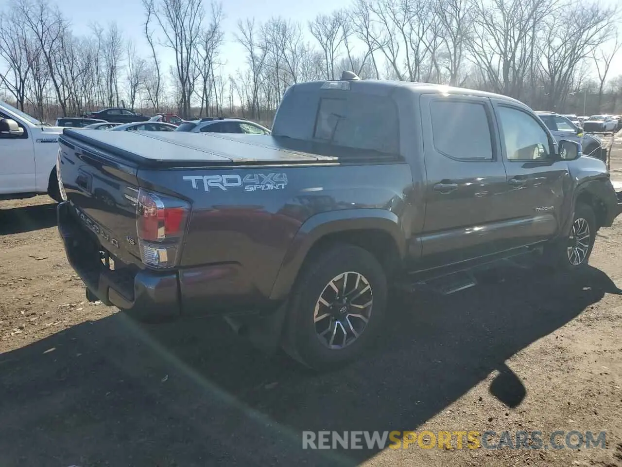 3 Photograph of a damaged car 3TYCZ5AN8MT024130 TOYOTA TACOMA 2021