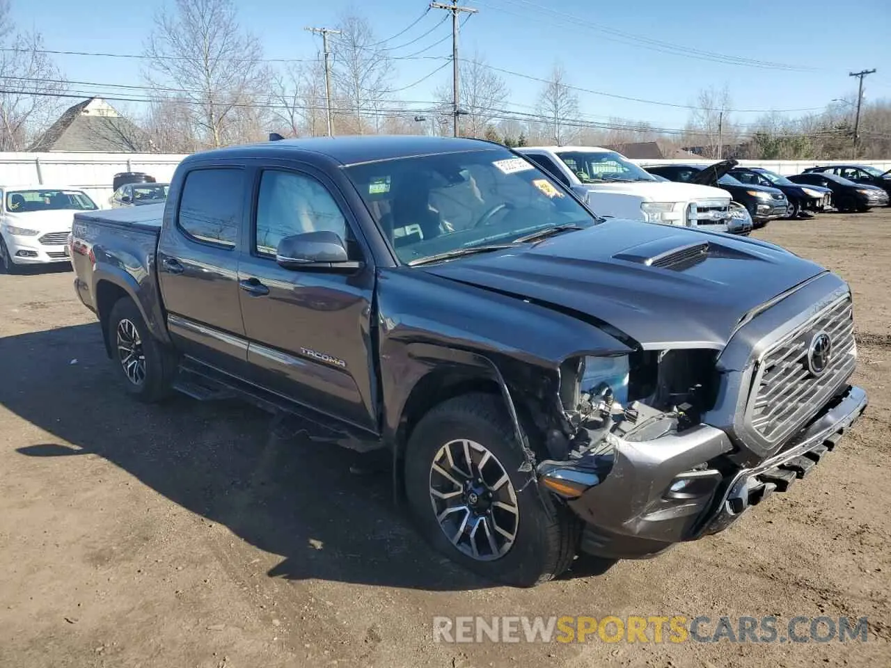 4 Photograph of a damaged car 3TYCZ5AN8MT024130 TOYOTA TACOMA 2021