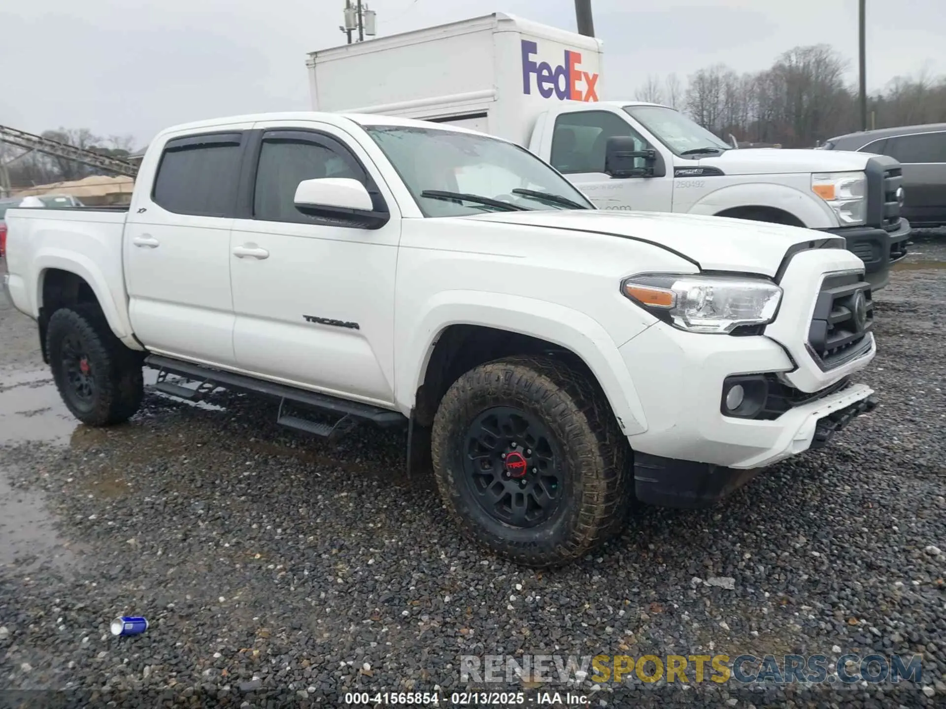 1 Photograph of a damaged car 3TYCZ5AN8MT027724 TOYOTA TACOMA 2021