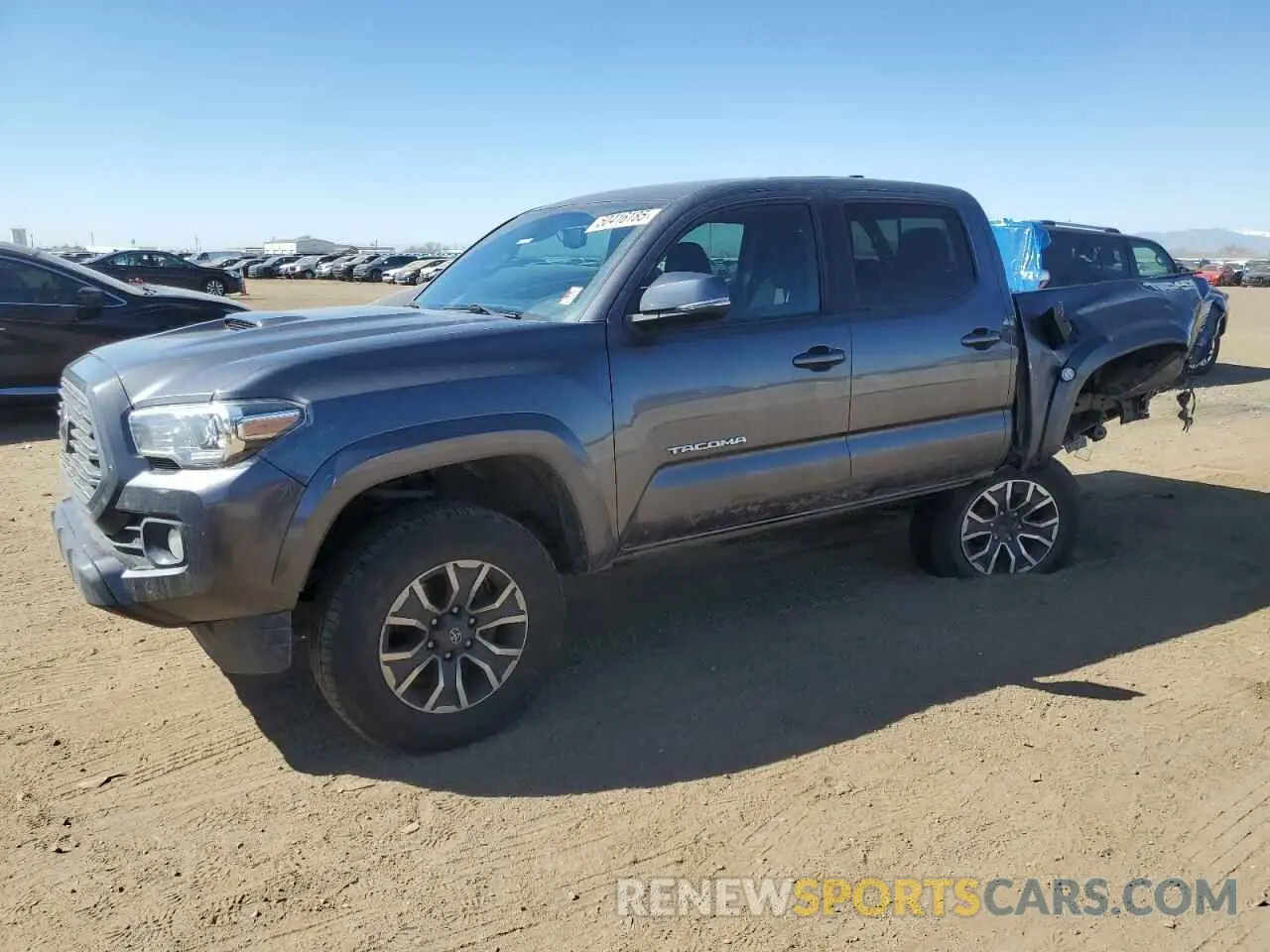 1 Photograph of a damaged car 3TYCZ5AN9MT010611 TOYOTA TACOMA 2021