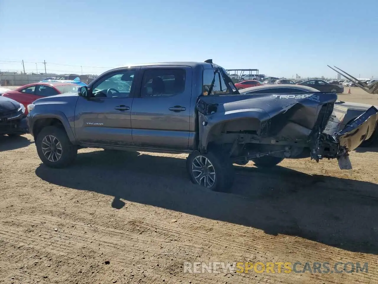 2 Photograph of a damaged car 3TYCZ5AN9MT010611 TOYOTA TACOMA 2021