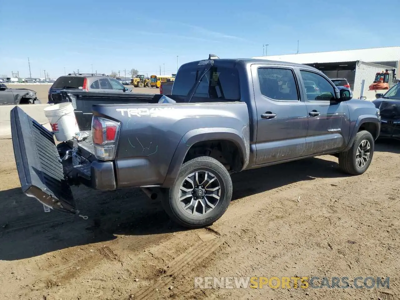 3 Photograph of a damaged car 3TYCZ5AN9MT010611 TOYOTA TACOMA 2021