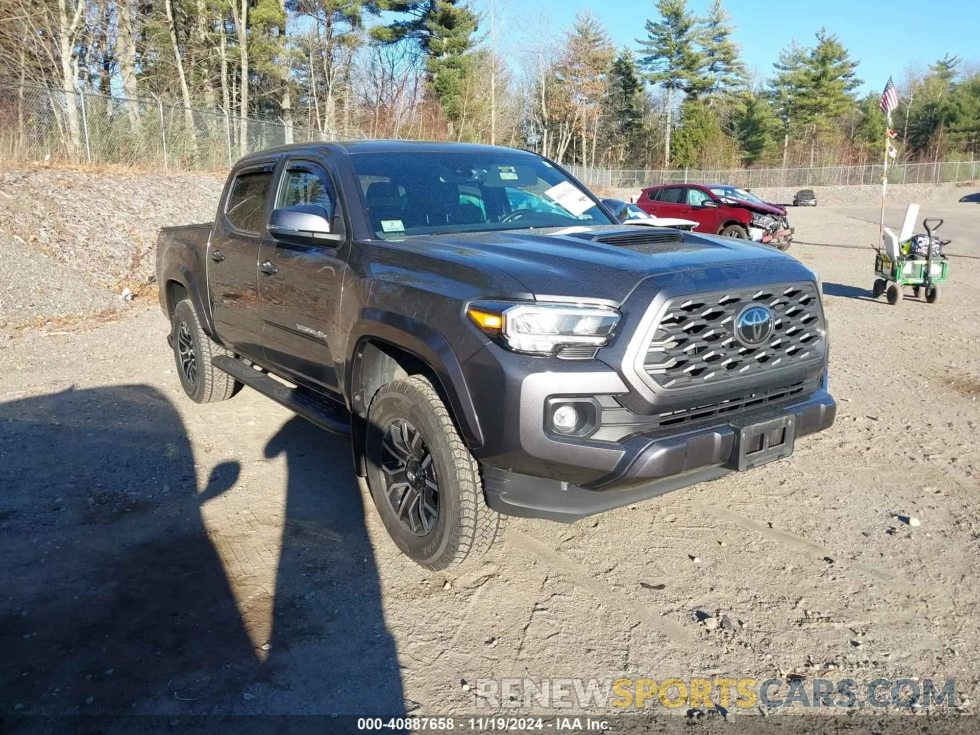 1 Photograph of a damaged car 3TYCZ5AN9MT013718 TOYOTA TACOMA 2021