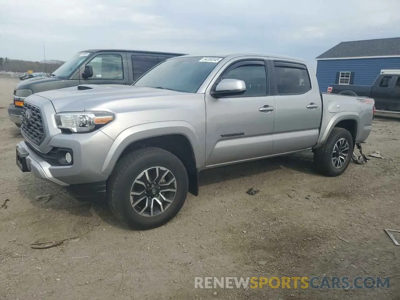 1 Photograph of a damaged car 3TYCZ5ANXMT025666 TOYOTA TACOMA 2021