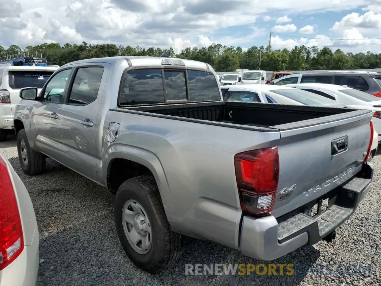 2 Photograph of a damaged car 3TYCZ5ANXMT027353 TOYOTA TACOMA 2021