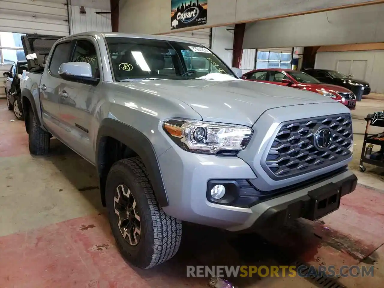 1 Photograph of a damaged car 3TYCZ5ANXMT030320 TOYOTA TACOMA 2021