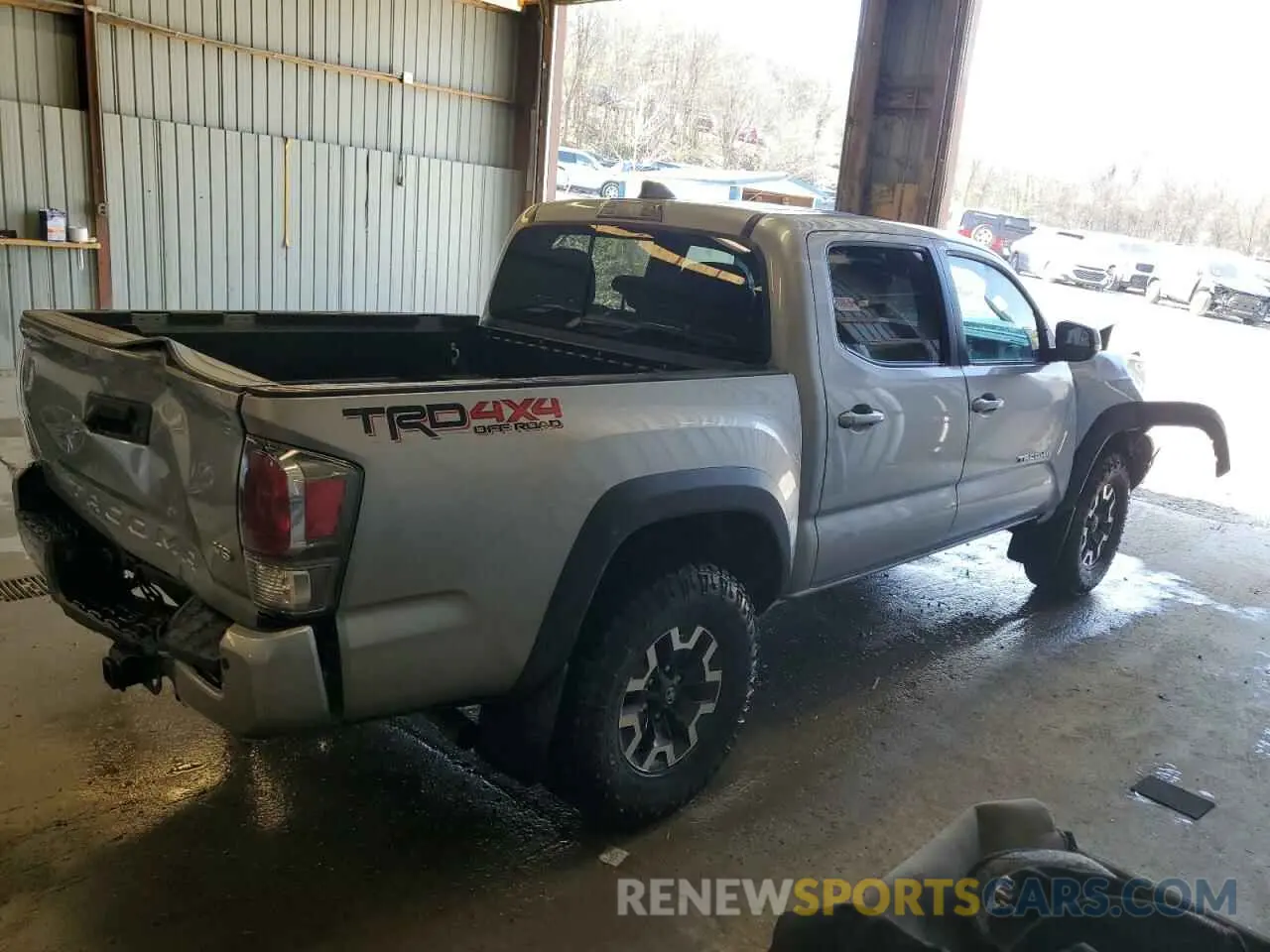 3 Photograph of a damaged car 3TYCZ5ANXMT031760 TOYOTA TACOMA 2021