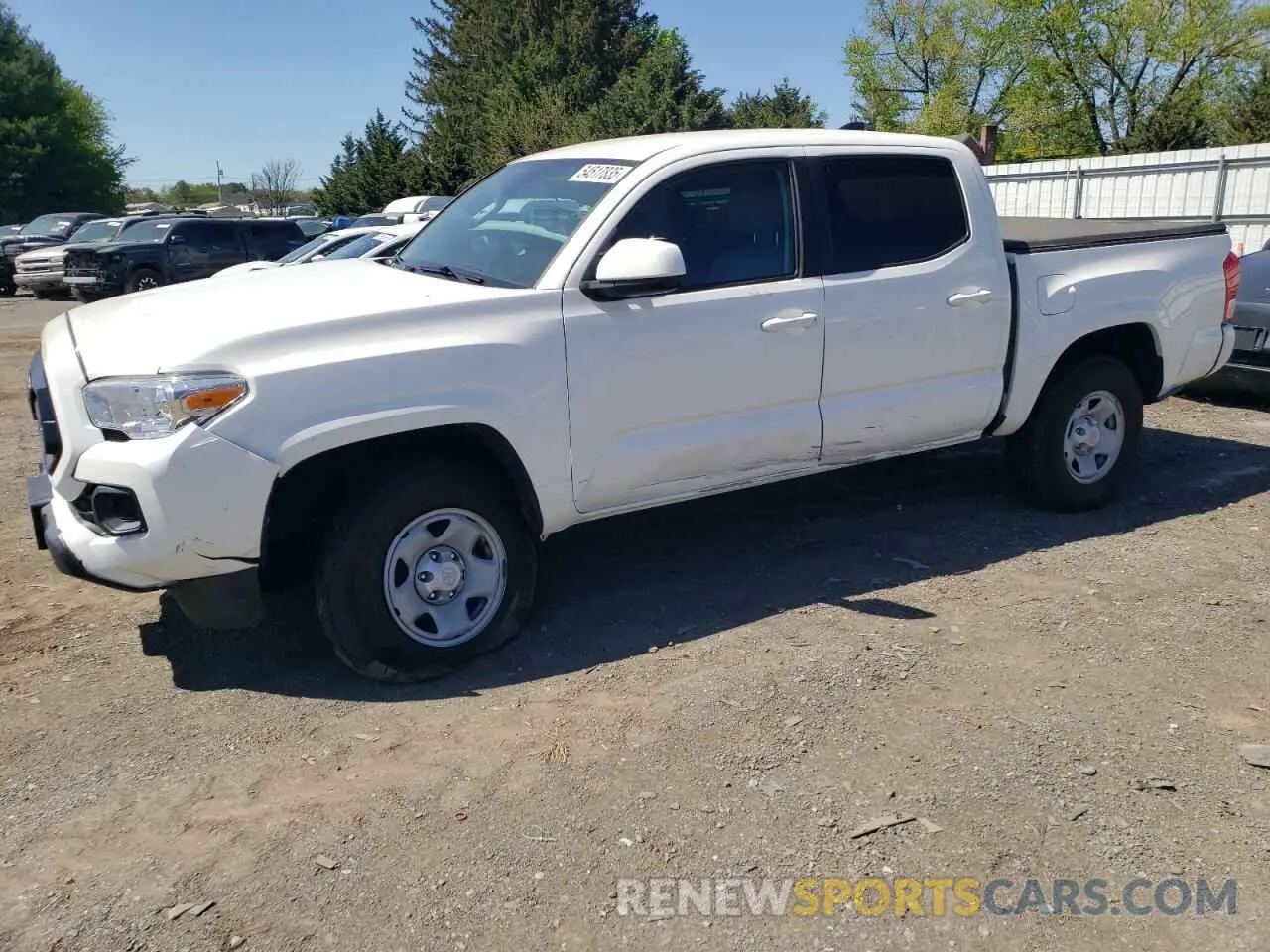1 Photograph of a damaged car 3TYCZ5ANXMT032035 TOYOTA TACOMA 2021