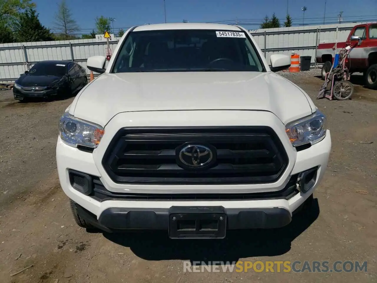 5 Photograph of a damaged car 3TYCZ5ANXMT032035 TOYOTA TACOMA 2021