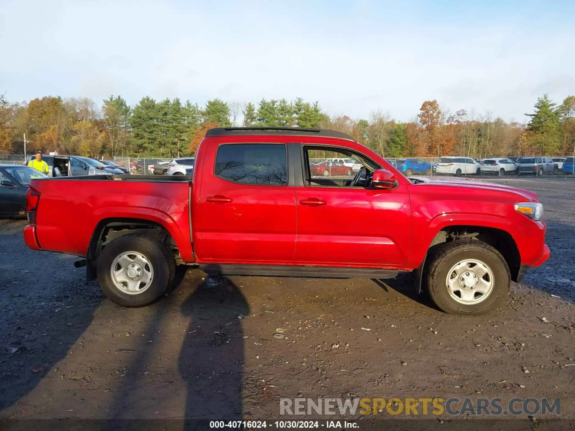 13 Photograph of a damaged car 3TYCZ5ANXMT035324 TOYOTA TACOMA 2021