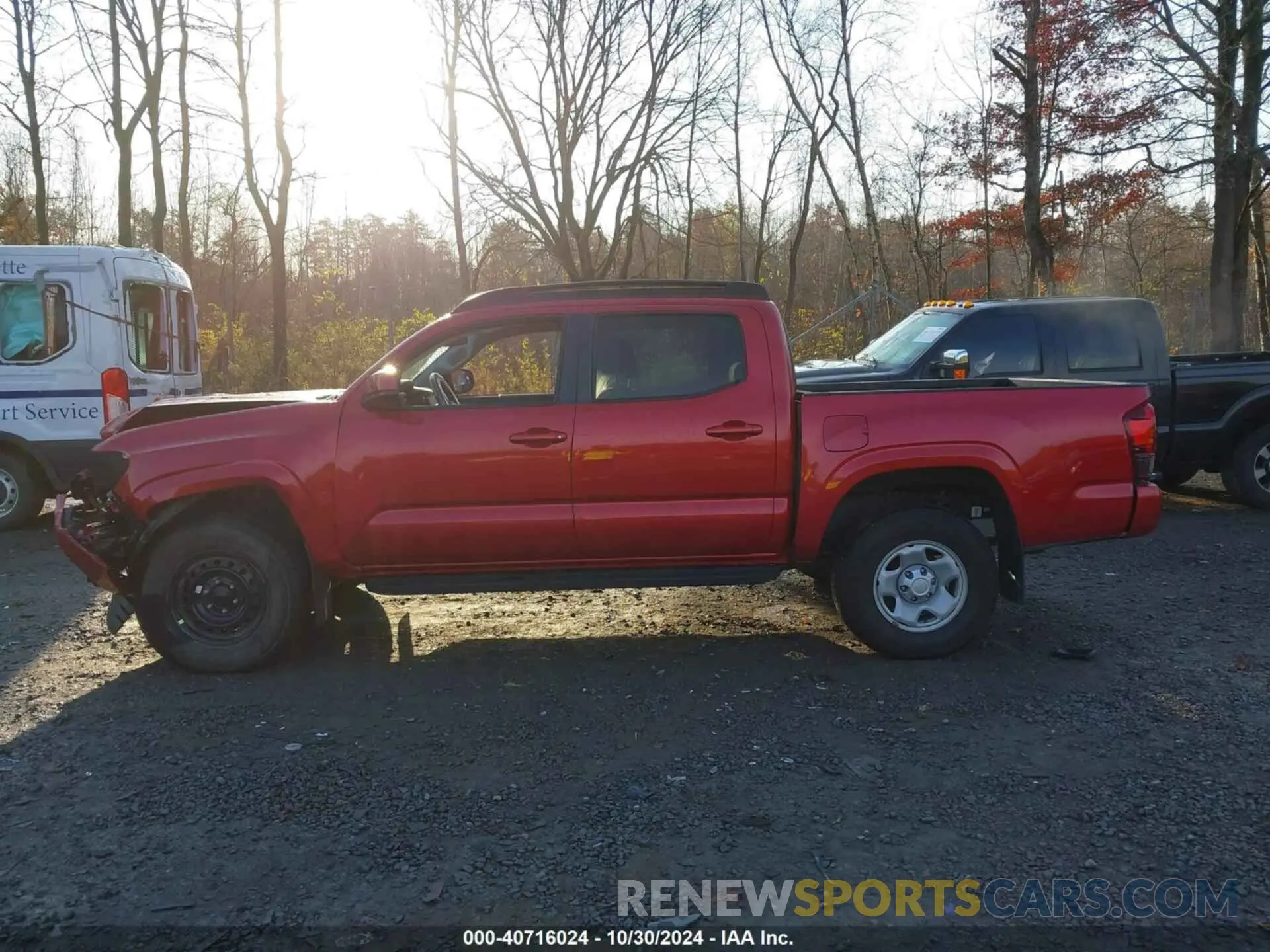 14 Photograph of a damaged car 3TYCZ5ANXMT035324 TOYOTA TACOMA 2021
