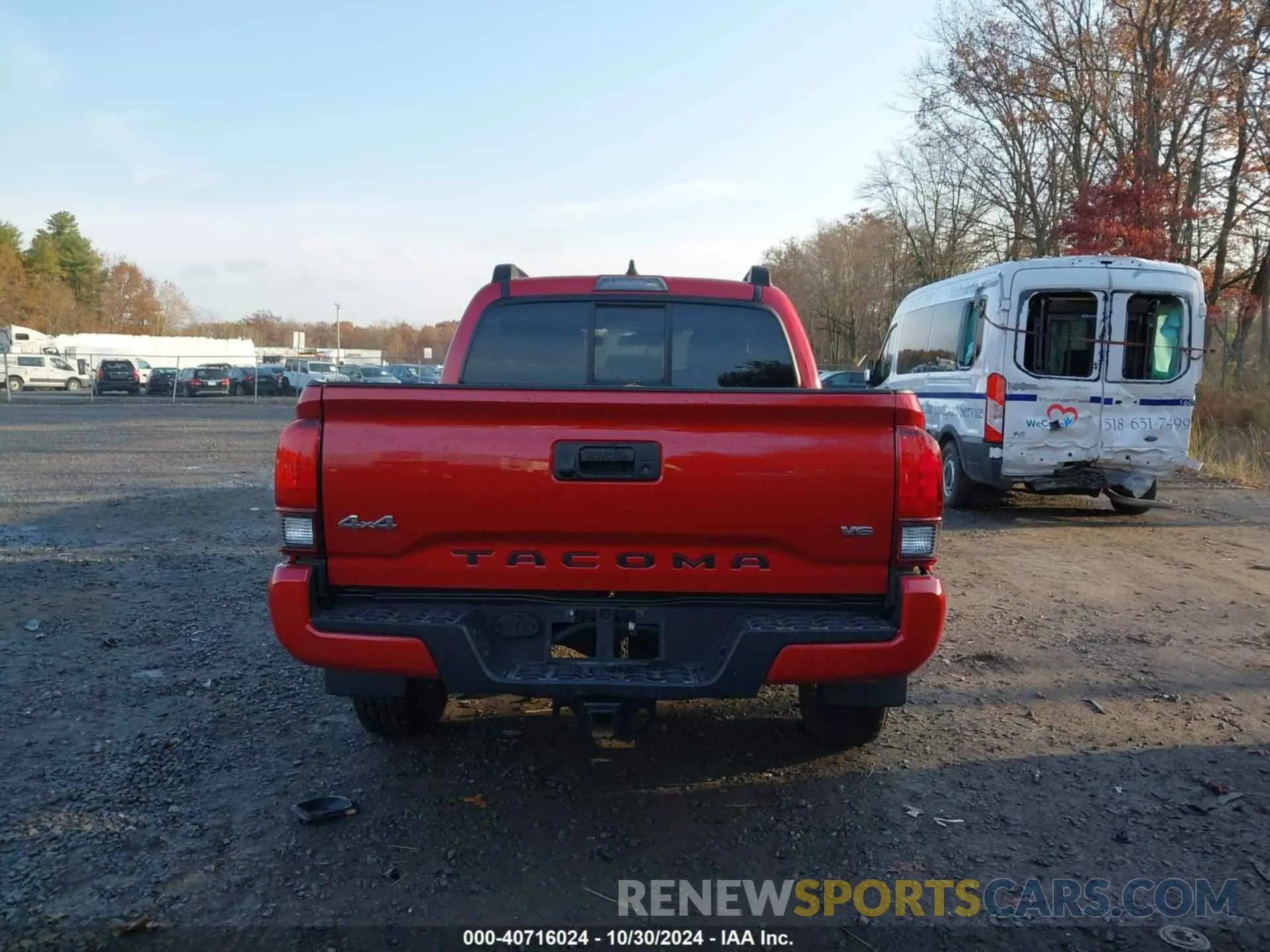 16 Photograph of a damaged car 3TYCZ5ANXMT035324 TOYOTA TACOMA 2021