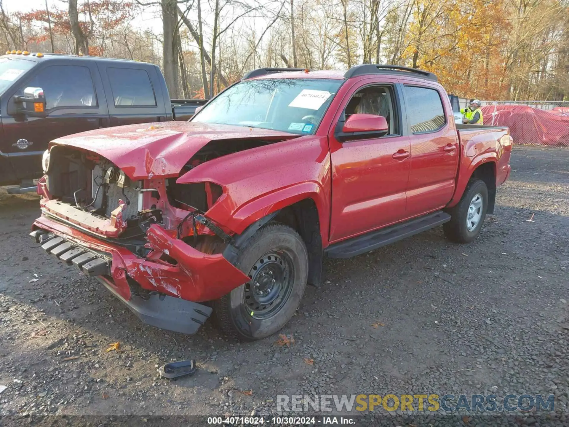 2 Photograph of a damaged car 3TYCZ5ANXMT035324 TOYOTA TACOMA 2021