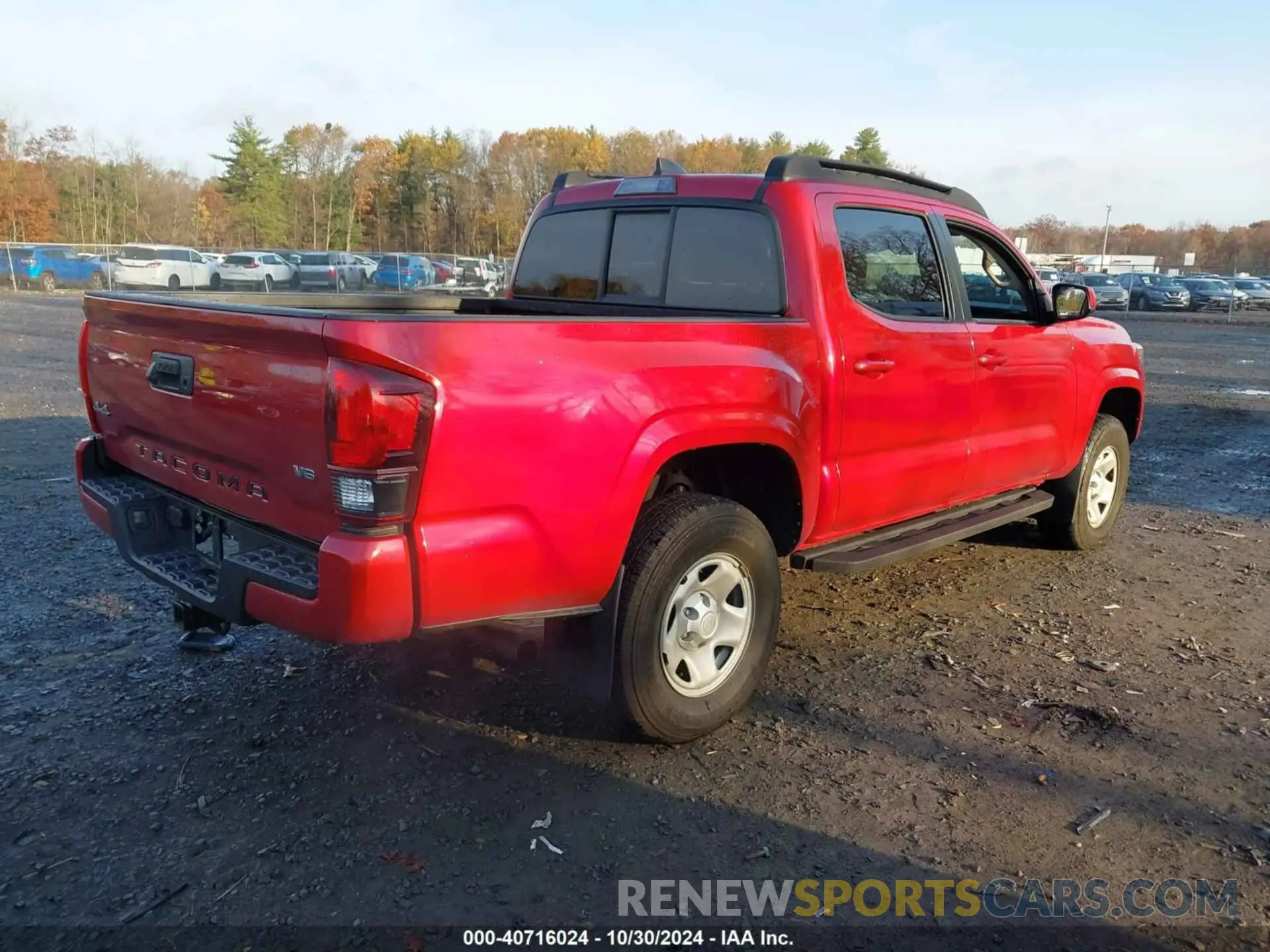 4 Photograph of a damaged car 3TYCZ5ANXMT035324 TOYOTA TACOMA 2021