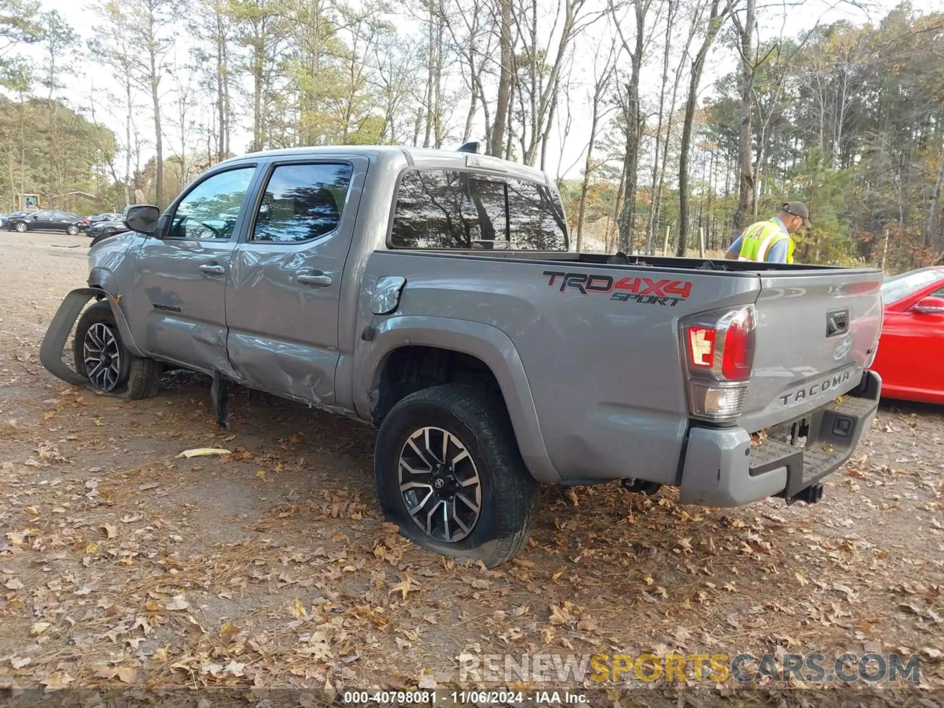 3 Photograph of a damaged car 3TYCZ5ANXMT035405 TOYOTA TACOMA 2021