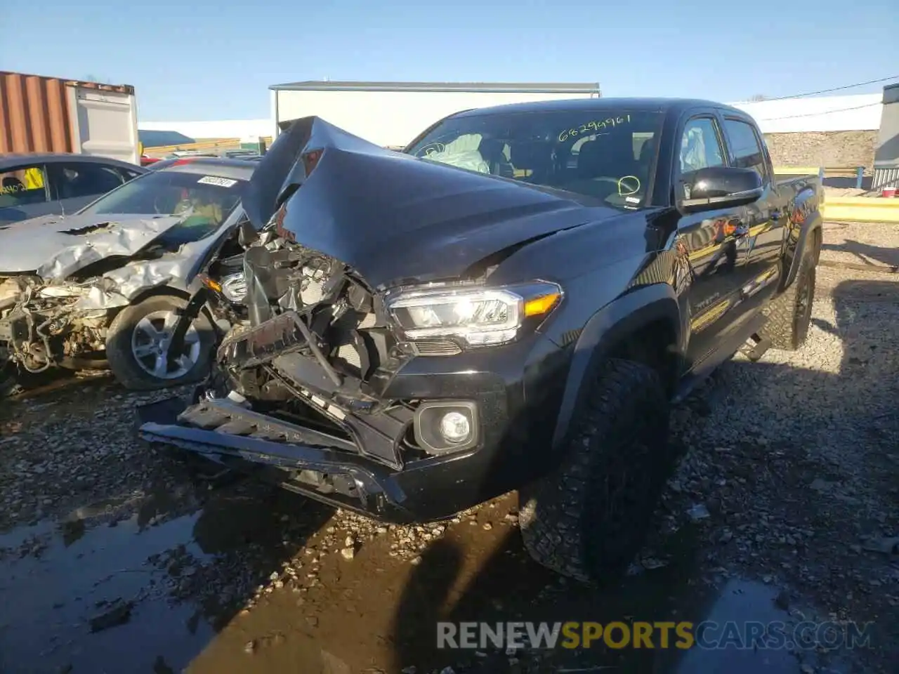 2 Photograph of a damaged car 3TYDZ5BN2MT003759 TOYOTA TACOMA 2021