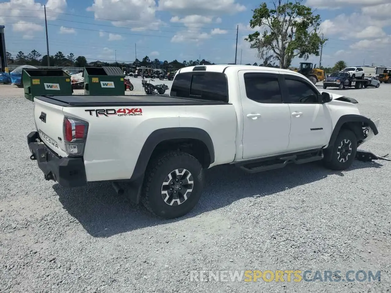 3 Photograph of a damaged car 3TYDZ5BNXMT001810 TOYOTA TACOMA 2021