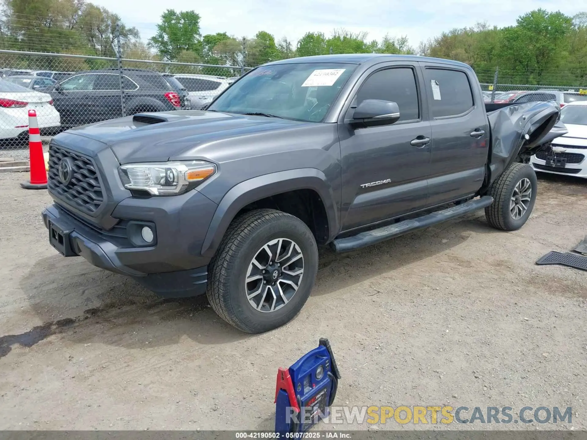 2 Photograph of a damaged car 3TYDZ5BNXMT003542 TOYOTA TACOMA 2021