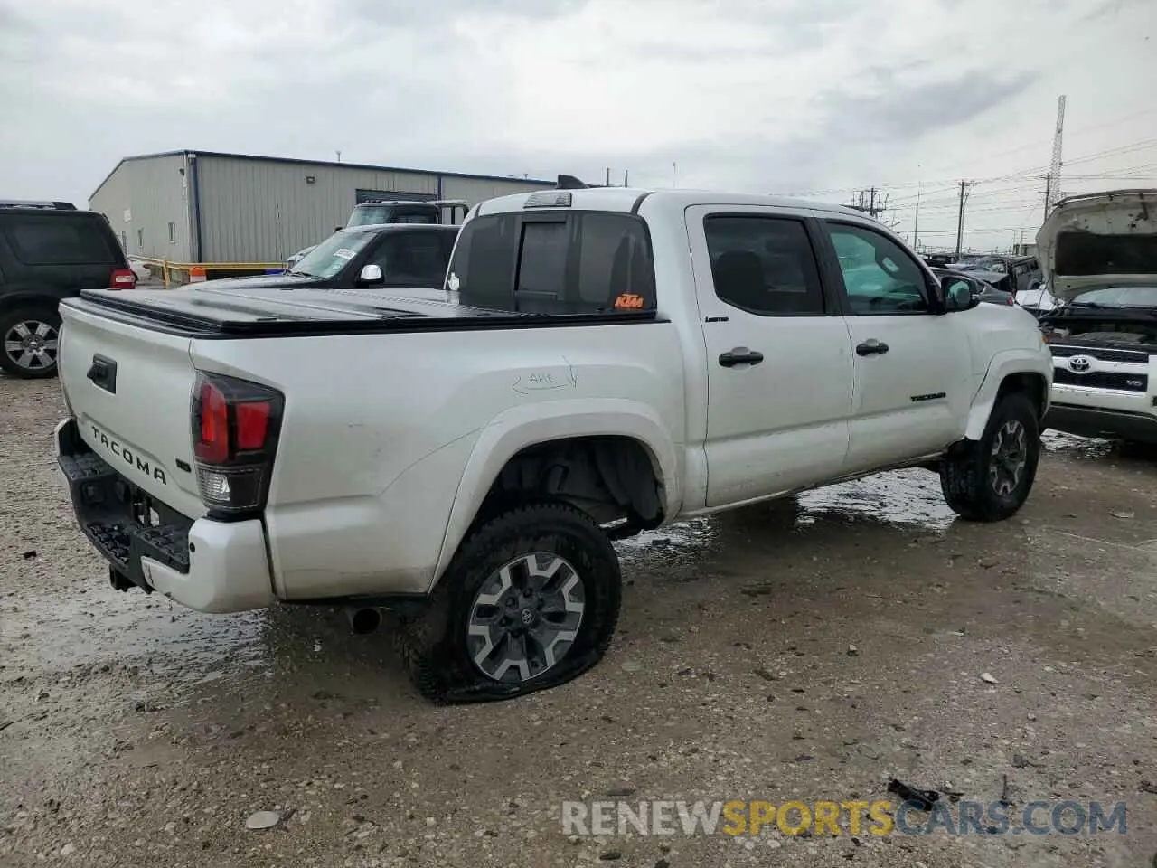 3 Photograph of a damaged car 3TYEZ5CN9MT010324 TOYOTA TACOMA 2021
