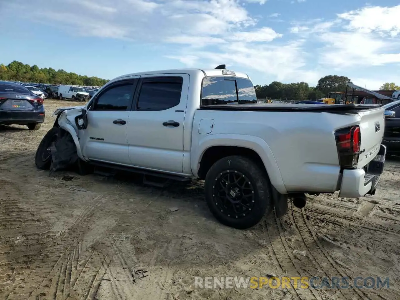 2 Photograph of a damaged car 3TYGZ5AN6MT011832 TOYOTA TACOMA 2021