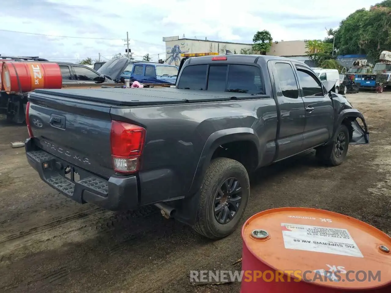 3 Photograph of a damaged car 3TYRX5GN0MT006678 TOYOTA TACOMA 2021