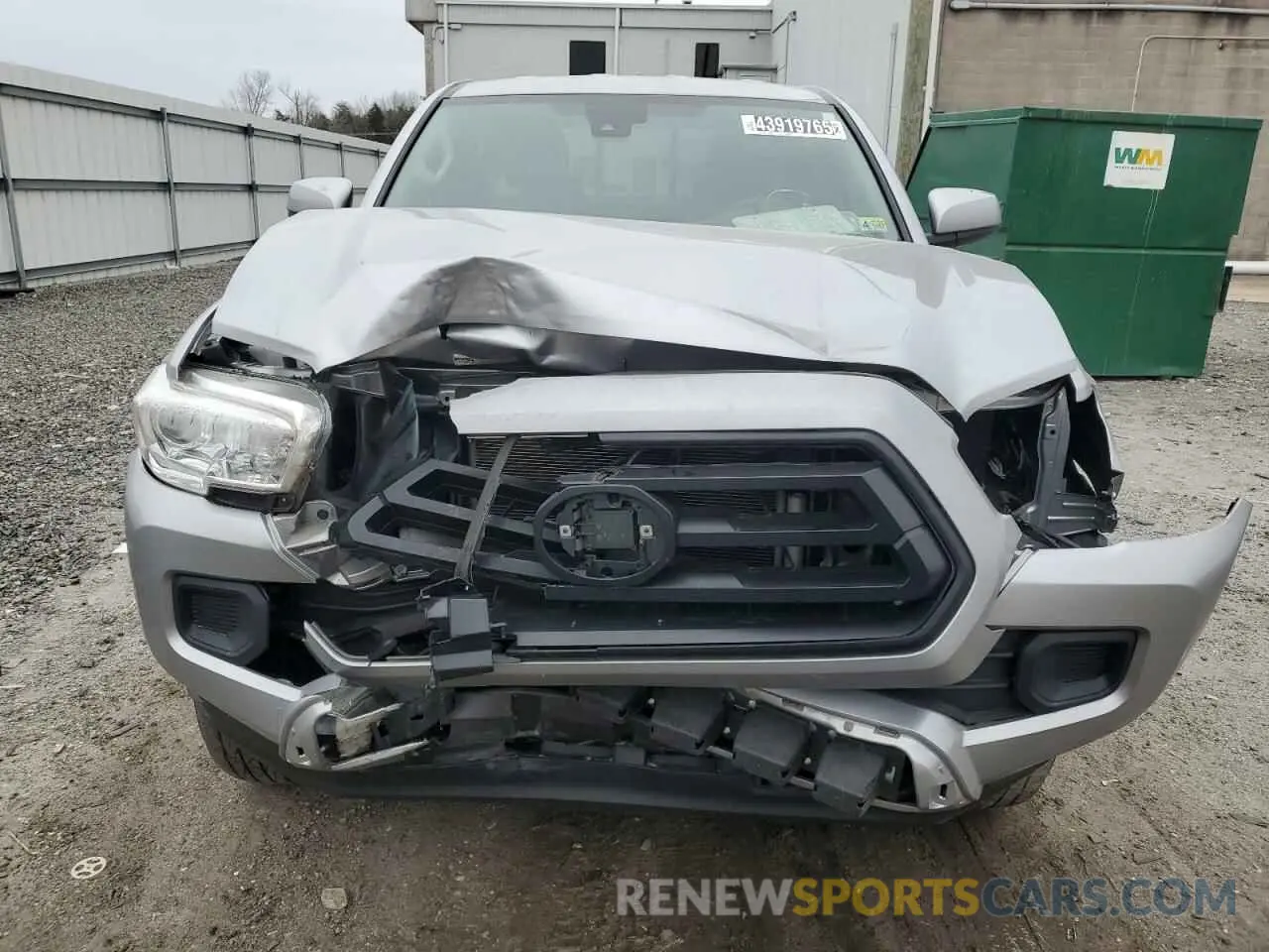 5 Photograph of a damaged car 3TYRX5GN0MT006910 TOYOTA TACOMA 2021