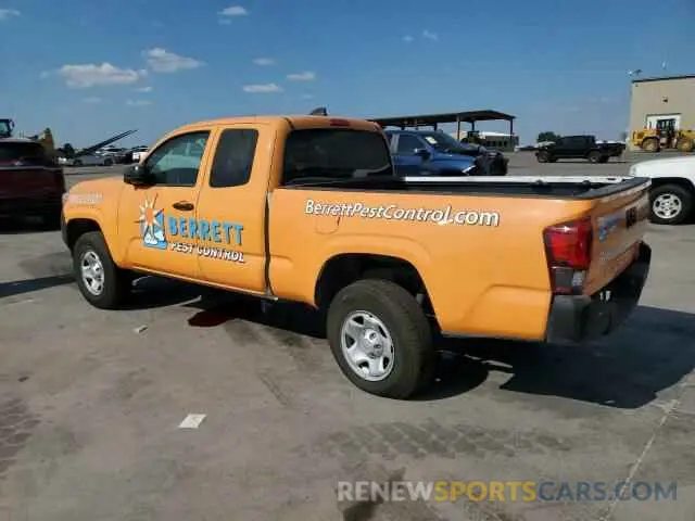 2 Photograph of a damaged car 3TYRX5GN0MT021147 TOYOTA TACOMA 2021