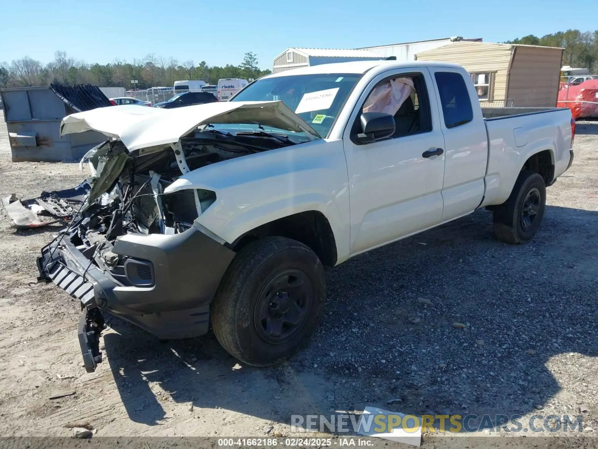 2 Photograph of a damaged car 3TYRX5GN0MT023013 TOYOTA TACOMA 2021