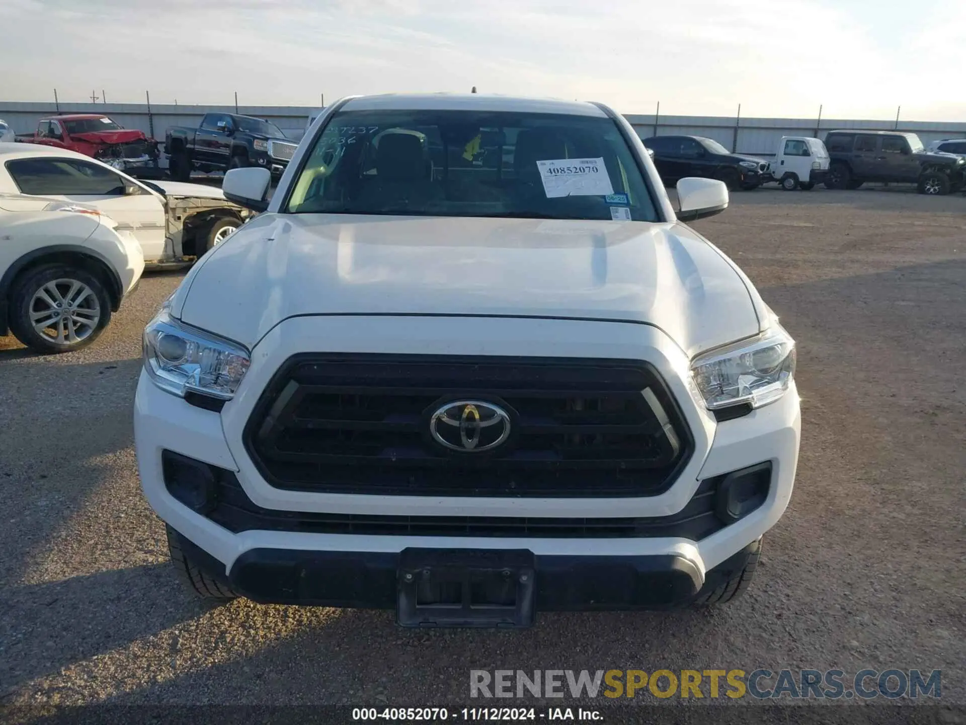 12 Photograph of a damaged car 3TYRX5GN0MT025036 TOYOTA TACOMA 2021