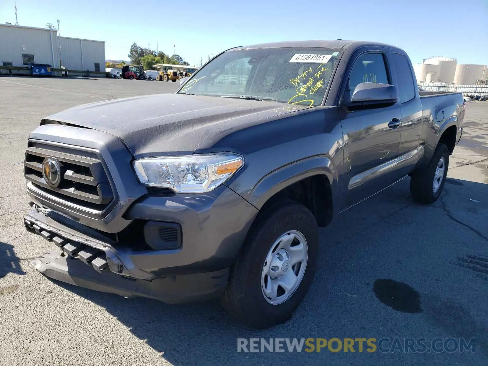 2 Photograph of a damaged car 3TYRX5GN1MT007676 TOYOTA TACOMA 2021