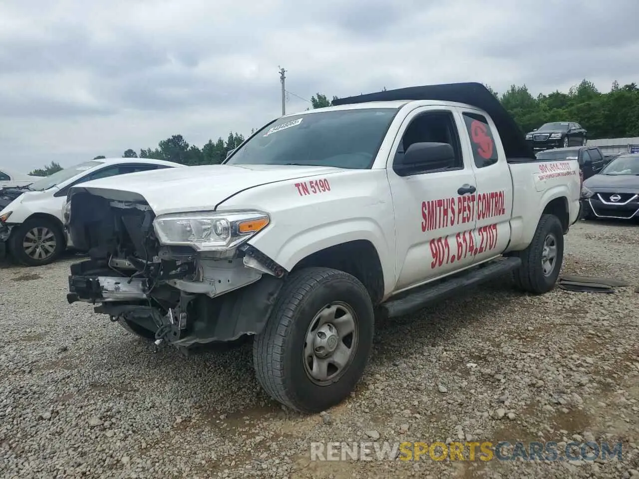 1 Photograph of a damaged car 3TYRX5GN1MT010206 TOYOTA TACOMA 2021