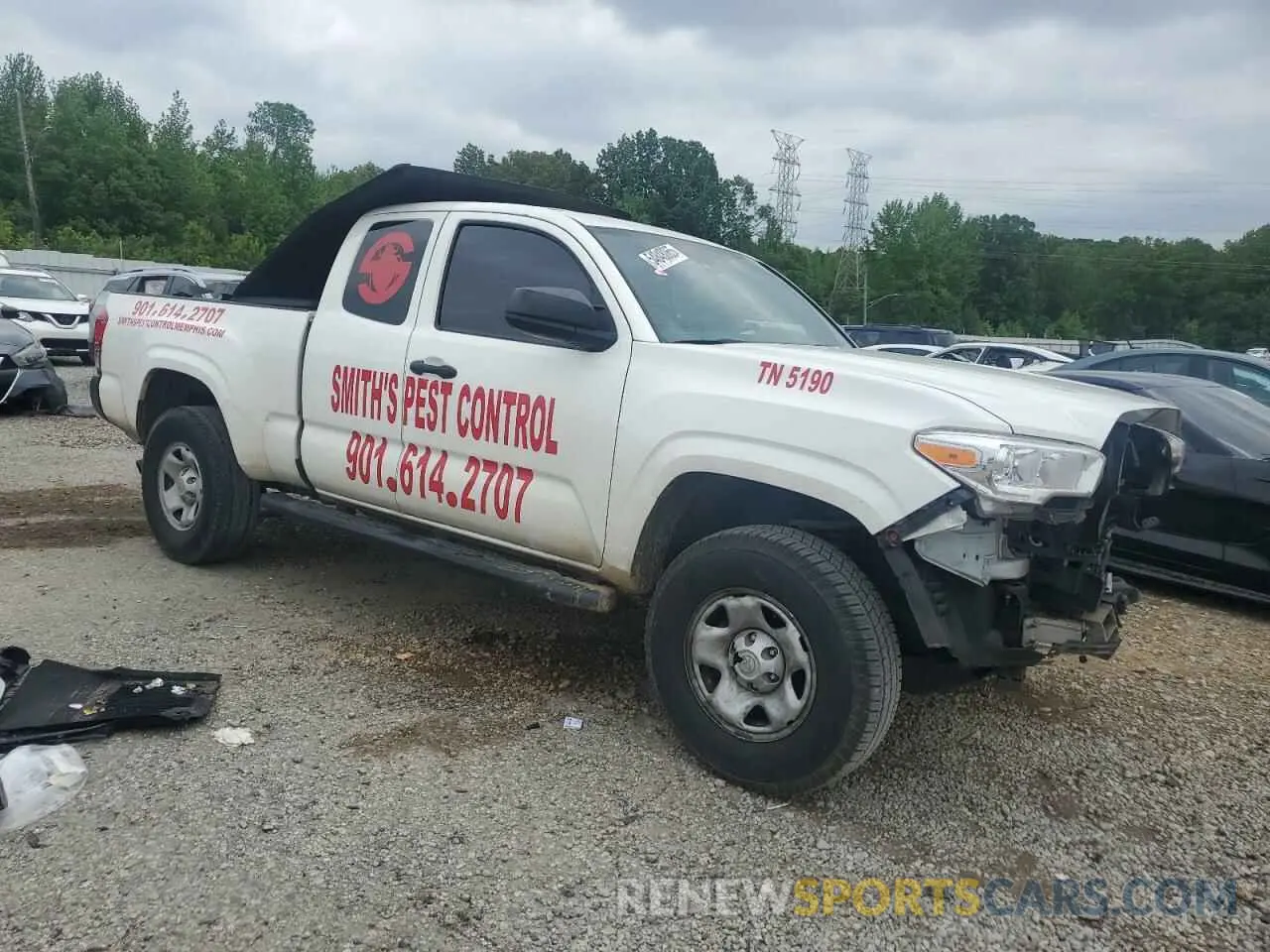 4 Photograph of a damaged car 3TYRX5GN1MT010206 TOYOTA TACOMA 2021