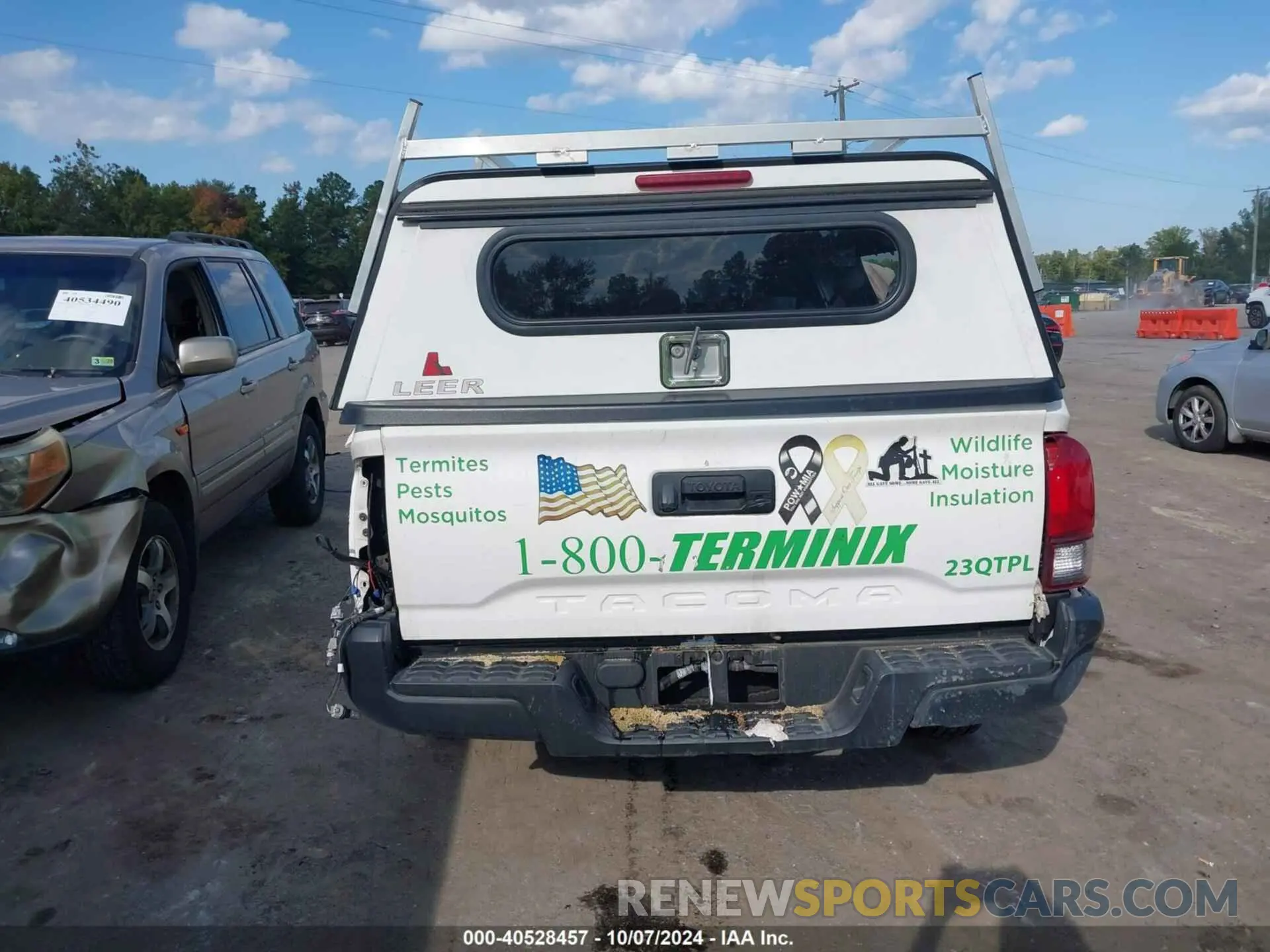 16 Photograph of a damaged car 3TYRX5GN2MT013664 TOYOTA TACOMA 2021