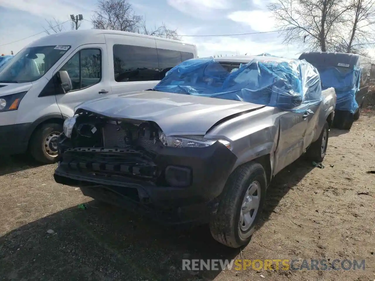 2 Photograph of a damaged car 3TYRX5GN2MT023174 TOYOTA TACOMA 2021