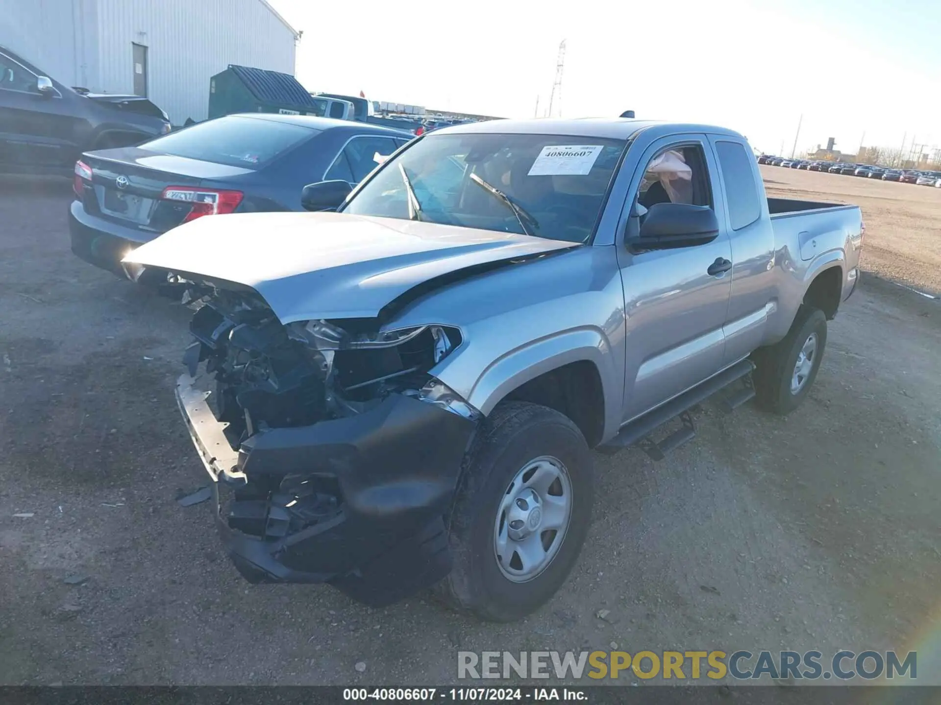 2 Photograph of a damaged car 3TYRX5GN3MT011339 TOYOTA TACOMA 2021