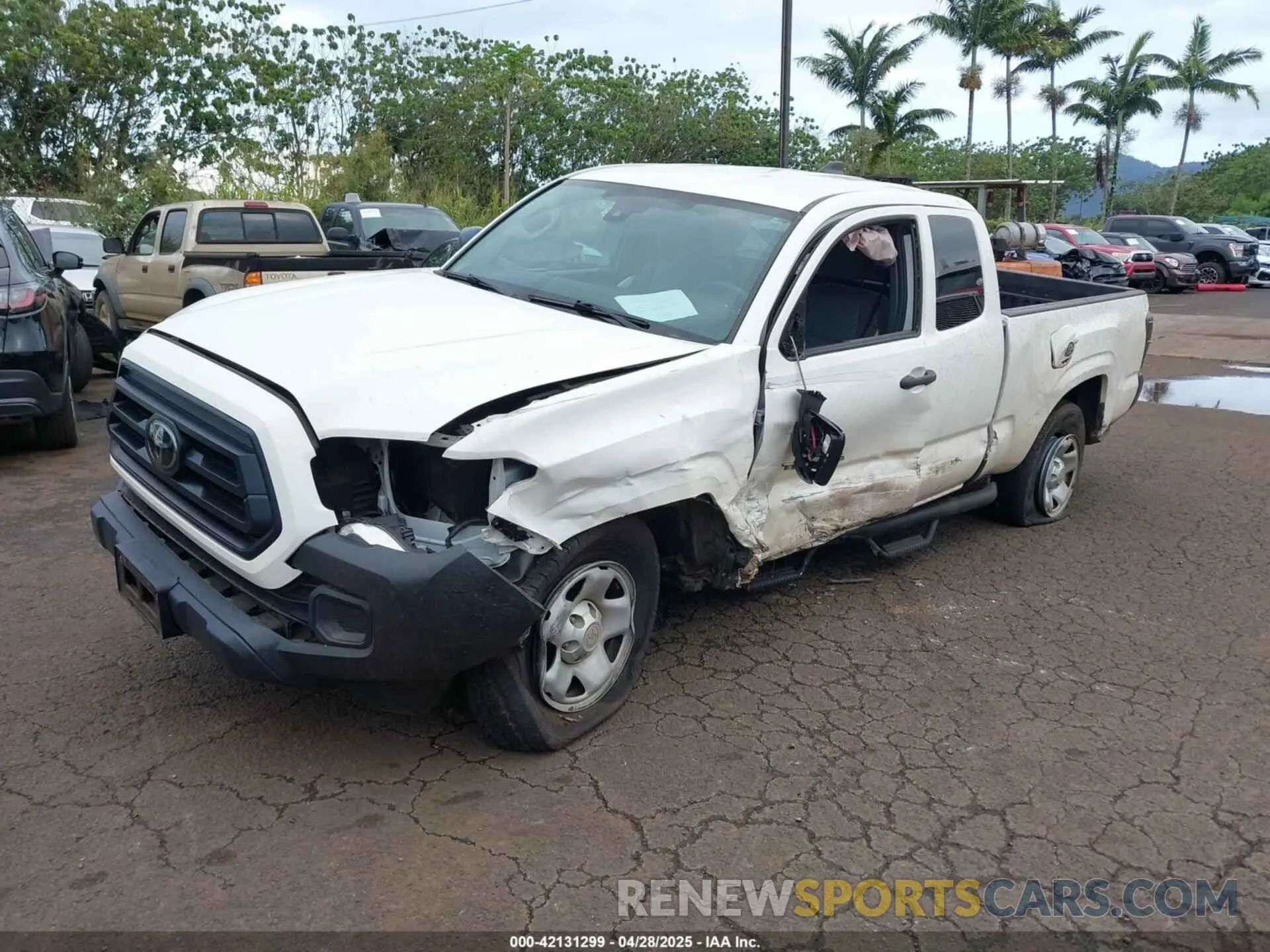2 Photograph of a damaged car 3TYRX5GN3MT018906 TOYOTA TACOMA 2021