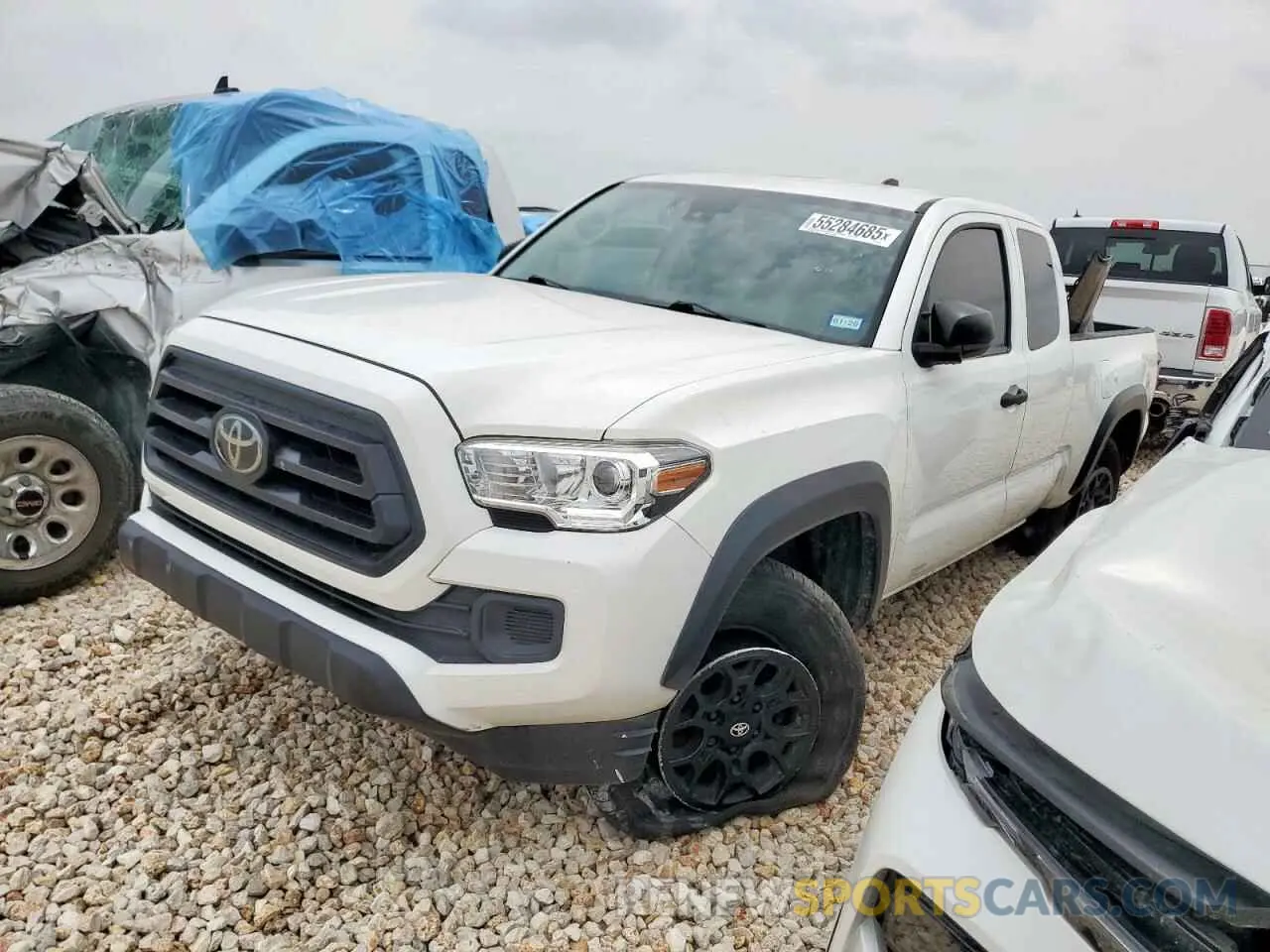 1 Photograph of a damaged car 3TYRX5GN4MT007896 TOYOTA TACOMA 2021
