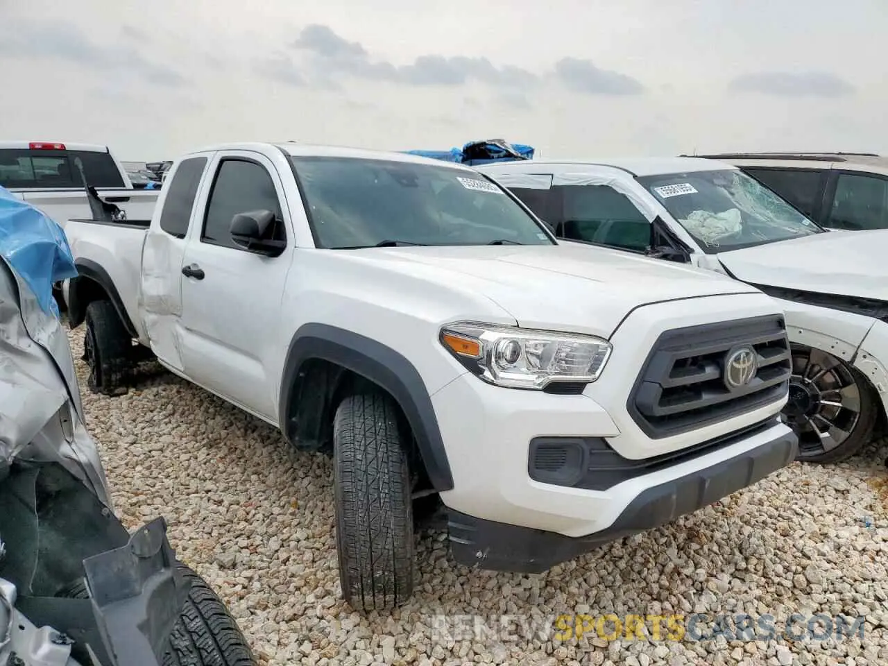4 Photograph of a damaged car 3TYRX5GN4MT007896 TOYOTA TACOMA 2021