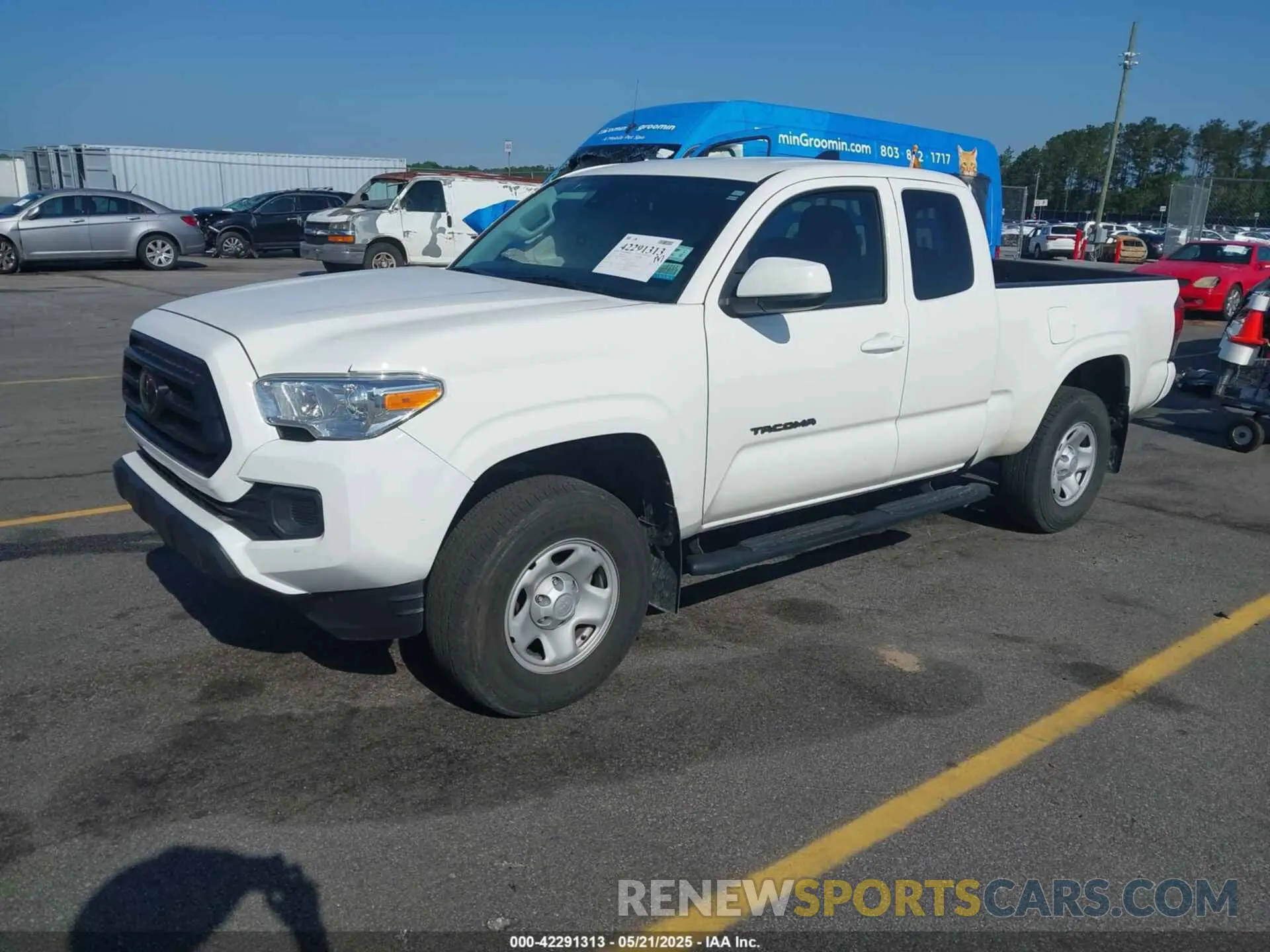 2 Photograph of a damaged car 3TYRX5GN4MT009048 TOYOTA TACOMA 2021