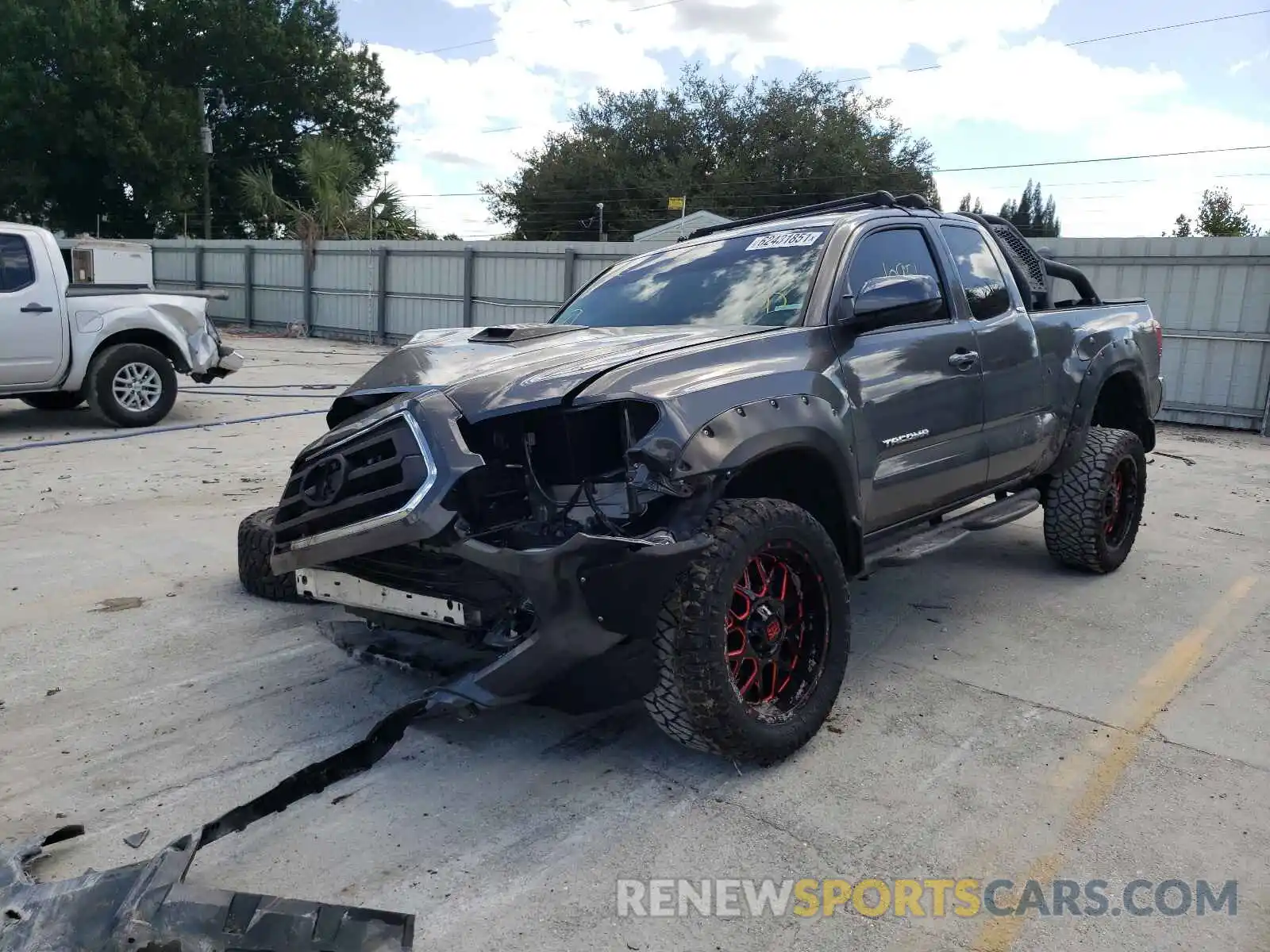 2 Photograph of a damaged car 3TYRX5GN4MT009339 TOYOTA TACOMA 2021