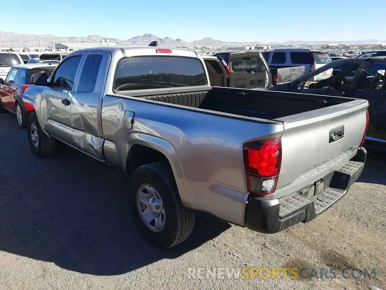 3 Photograph of a damaged car 3TYRX5GN4MT013505 TOYOTA TACOMA 2021