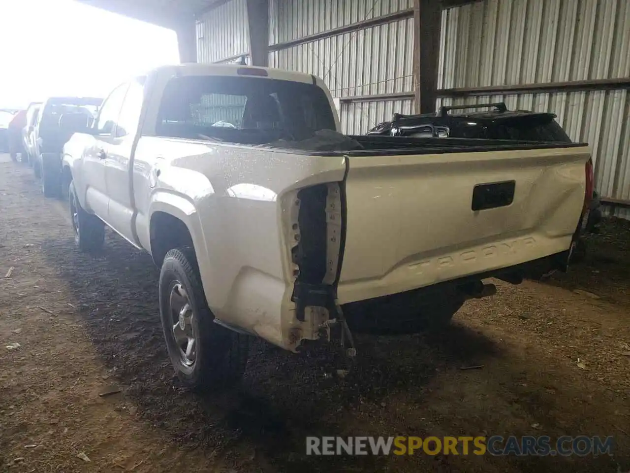 3 Photograph of a damaged car 3TYRX5GN5MT010550 TOYOTA TACOMA 2021