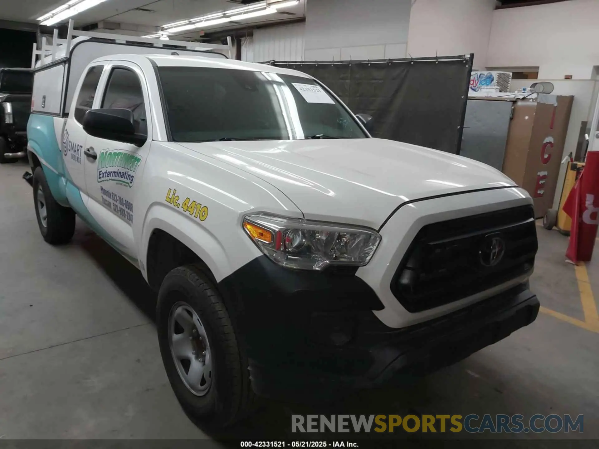 1 Photograph of a damaged car 3TYRX5GN5MT028031 TOYOTA TACOMA 2021