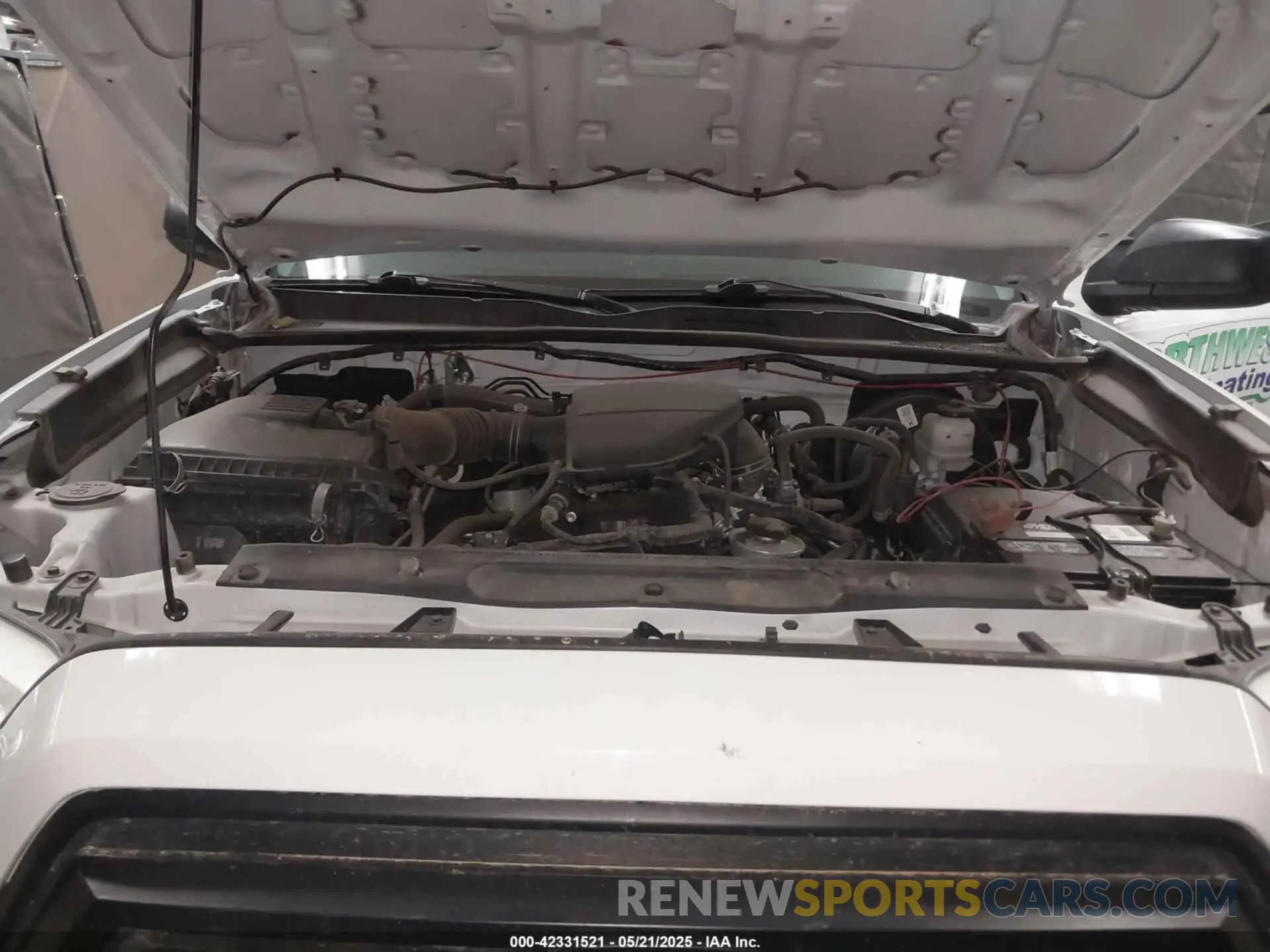 10 Photograph of a damaged car 3TYRX5GN5MT028031 TOYOTA TACOMA 2021