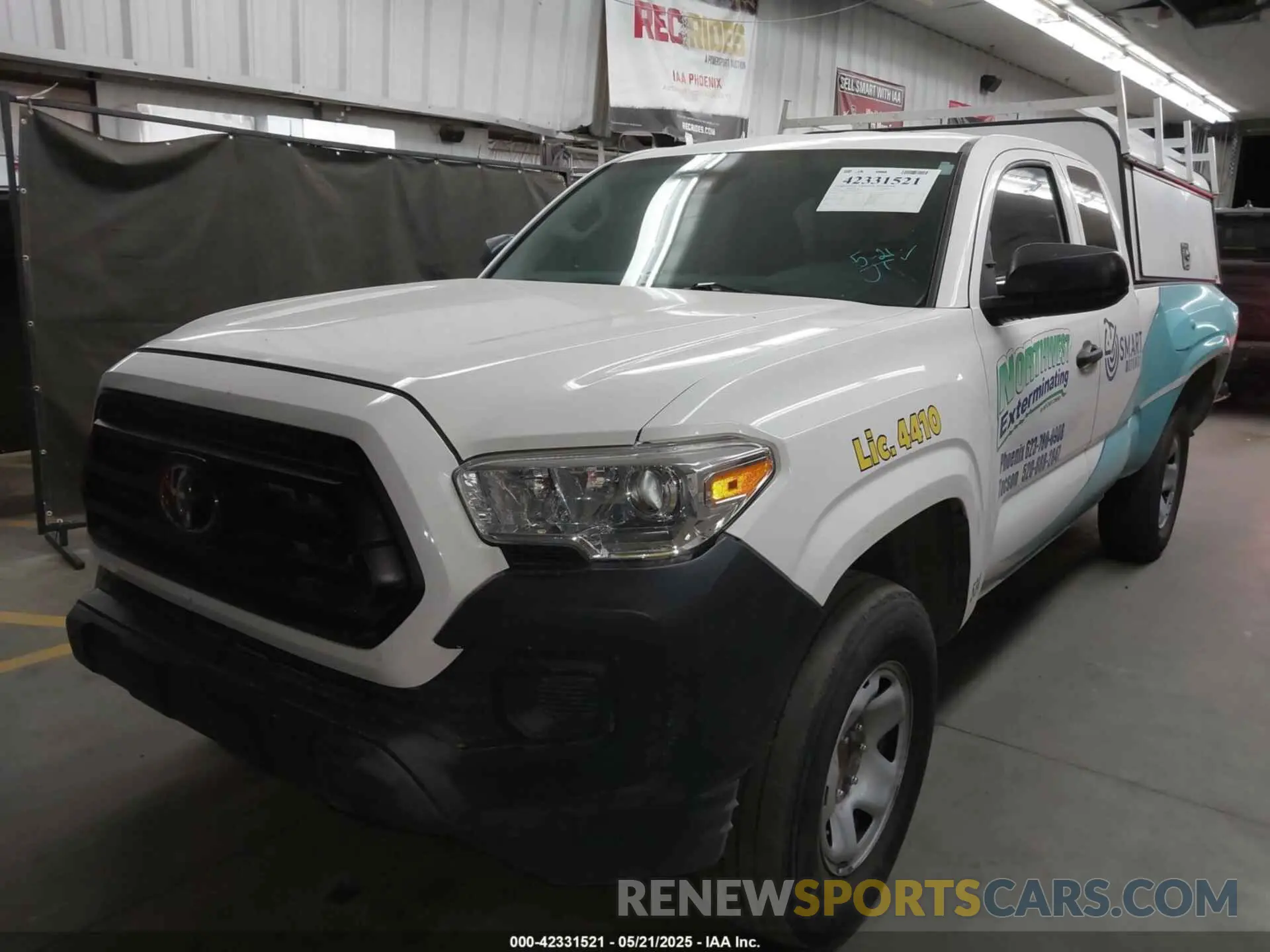 2 Photograph of a damaged car 3TYRX5GN5MT028031 TOYOTA TACOMA 2021