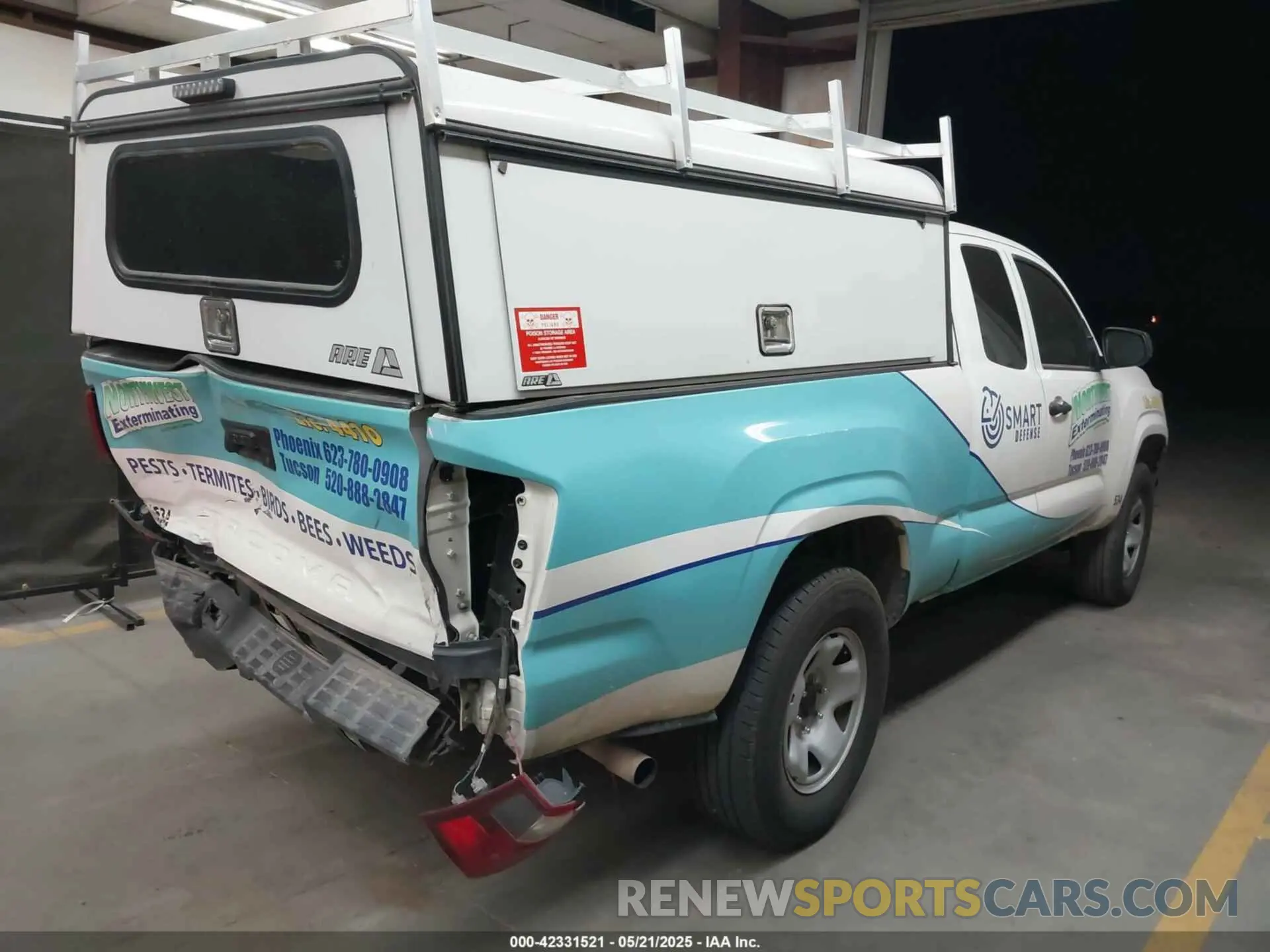 4 Photograph of a damaged car 3TYRX5GN5MT028031 TOYOTA TACOMA 2021